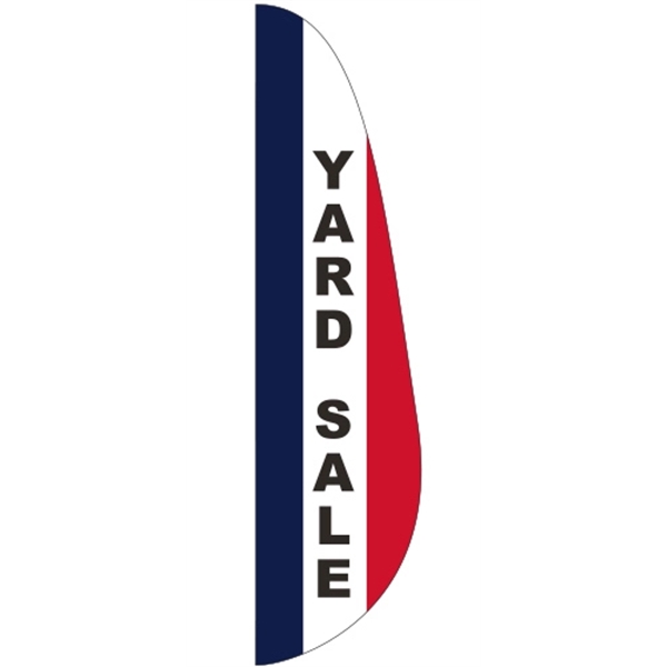 3' x 12' Message Feather Flag - Yard