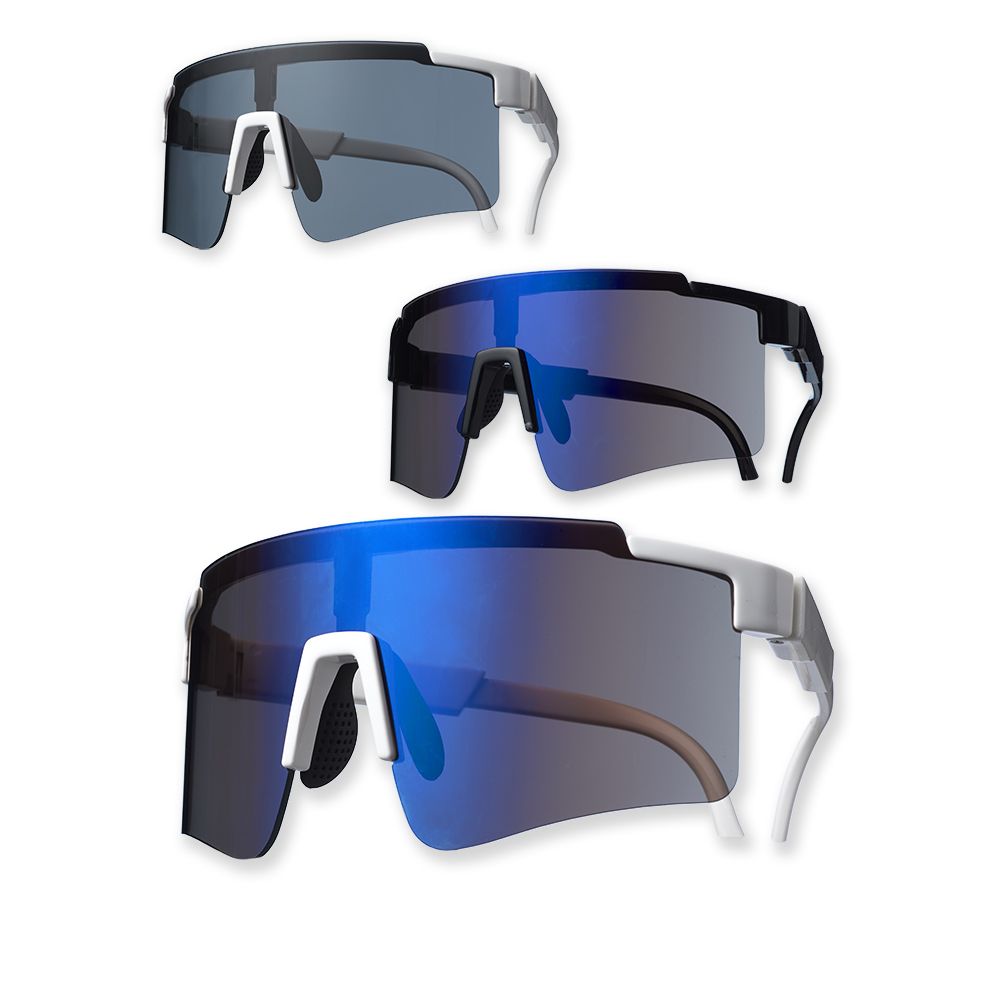 Brandon UV400 Sports Shield Sunglasses