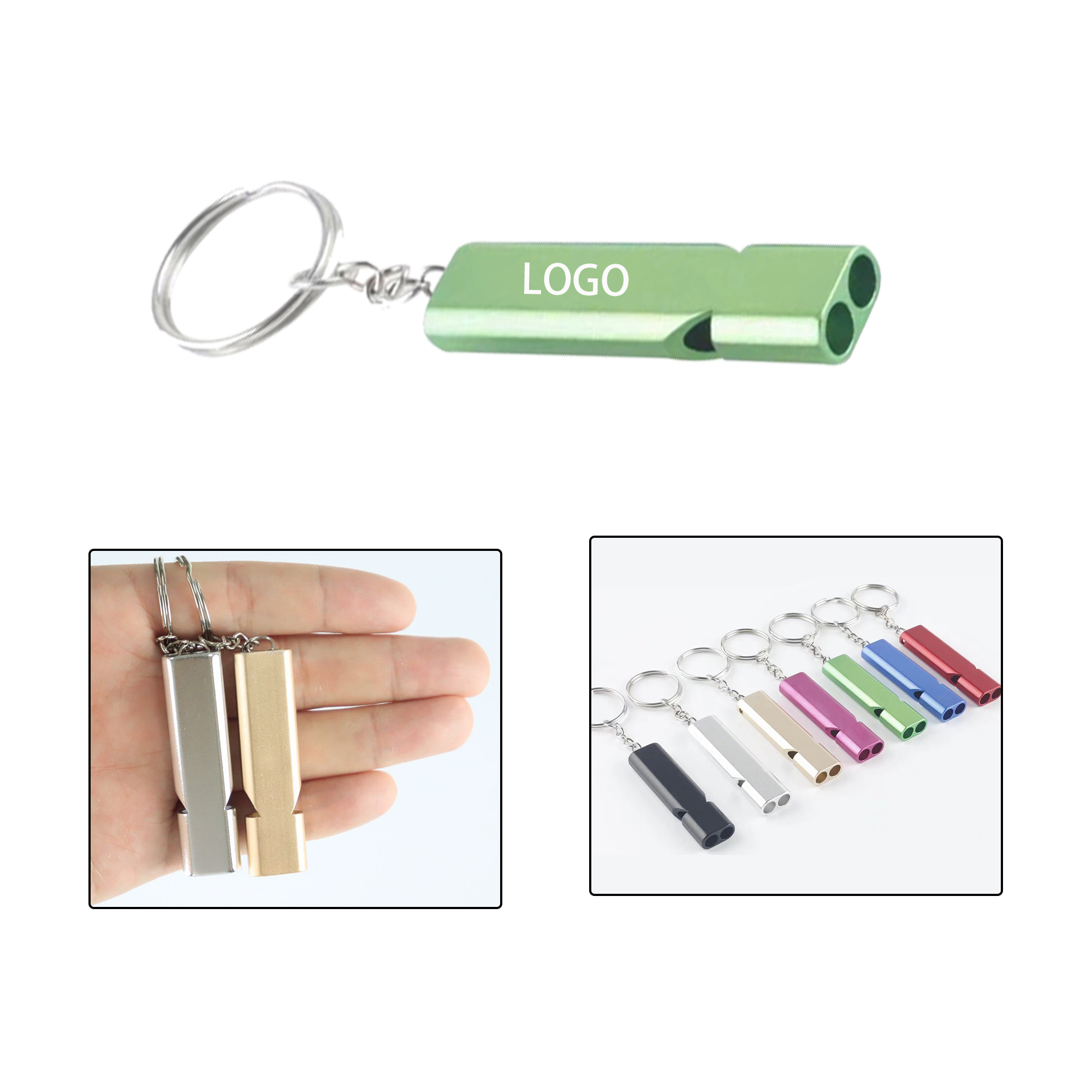 MOQ:50pcs Emergency Survival Whistle 4