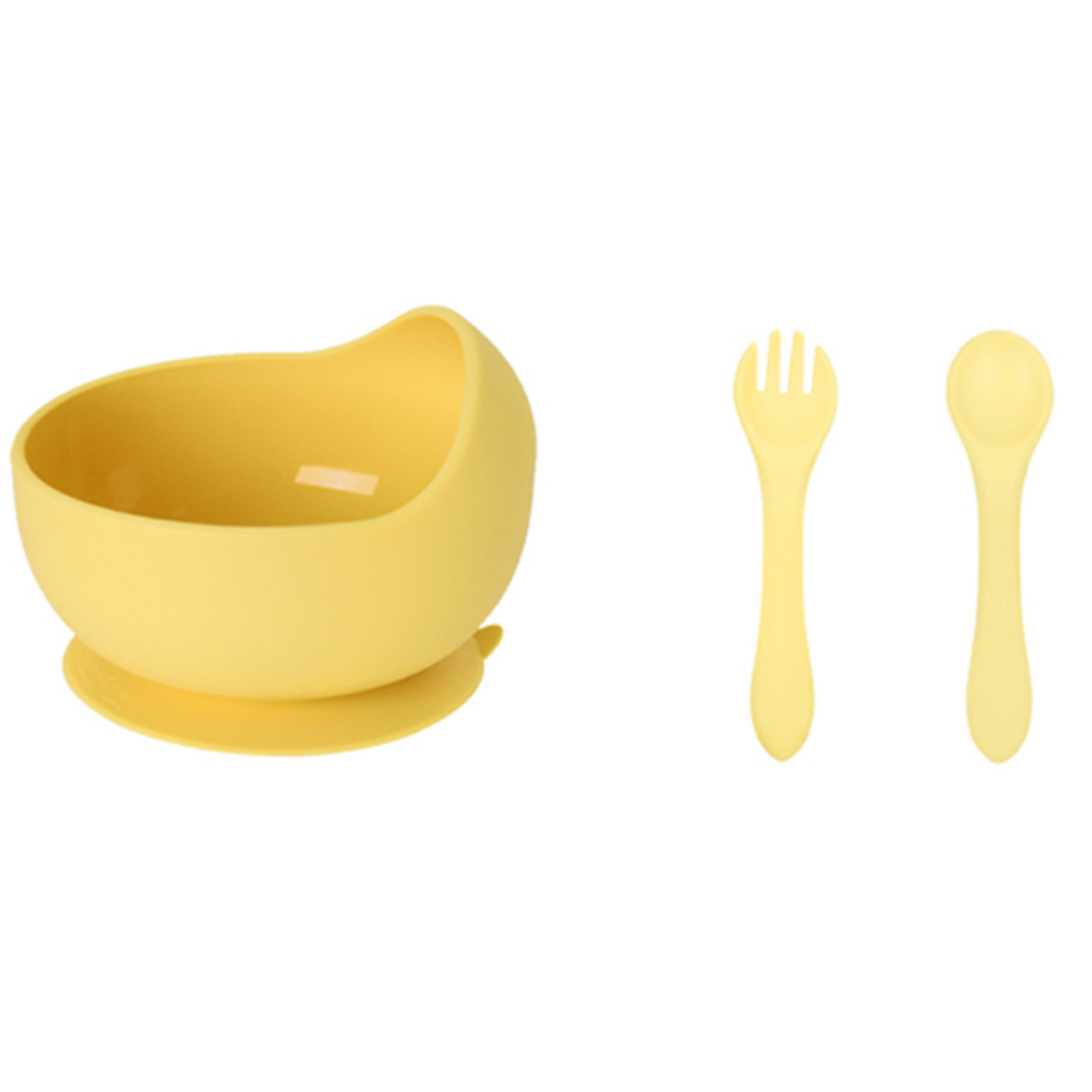 Colorful Toddler Suction Cup Silicone Bowl Set 14