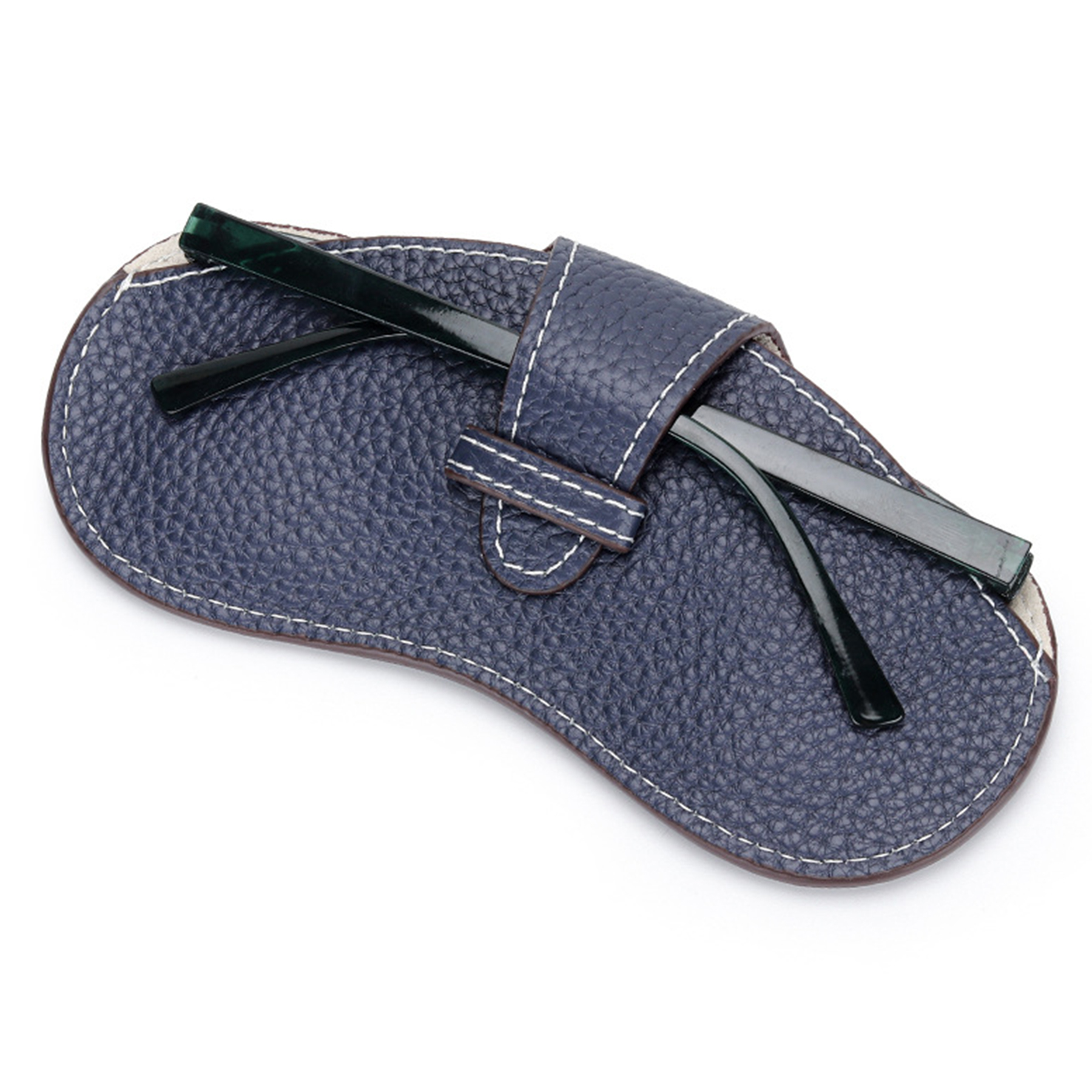 Genuine Leather Sunglasses and sunglasses storage bag 18