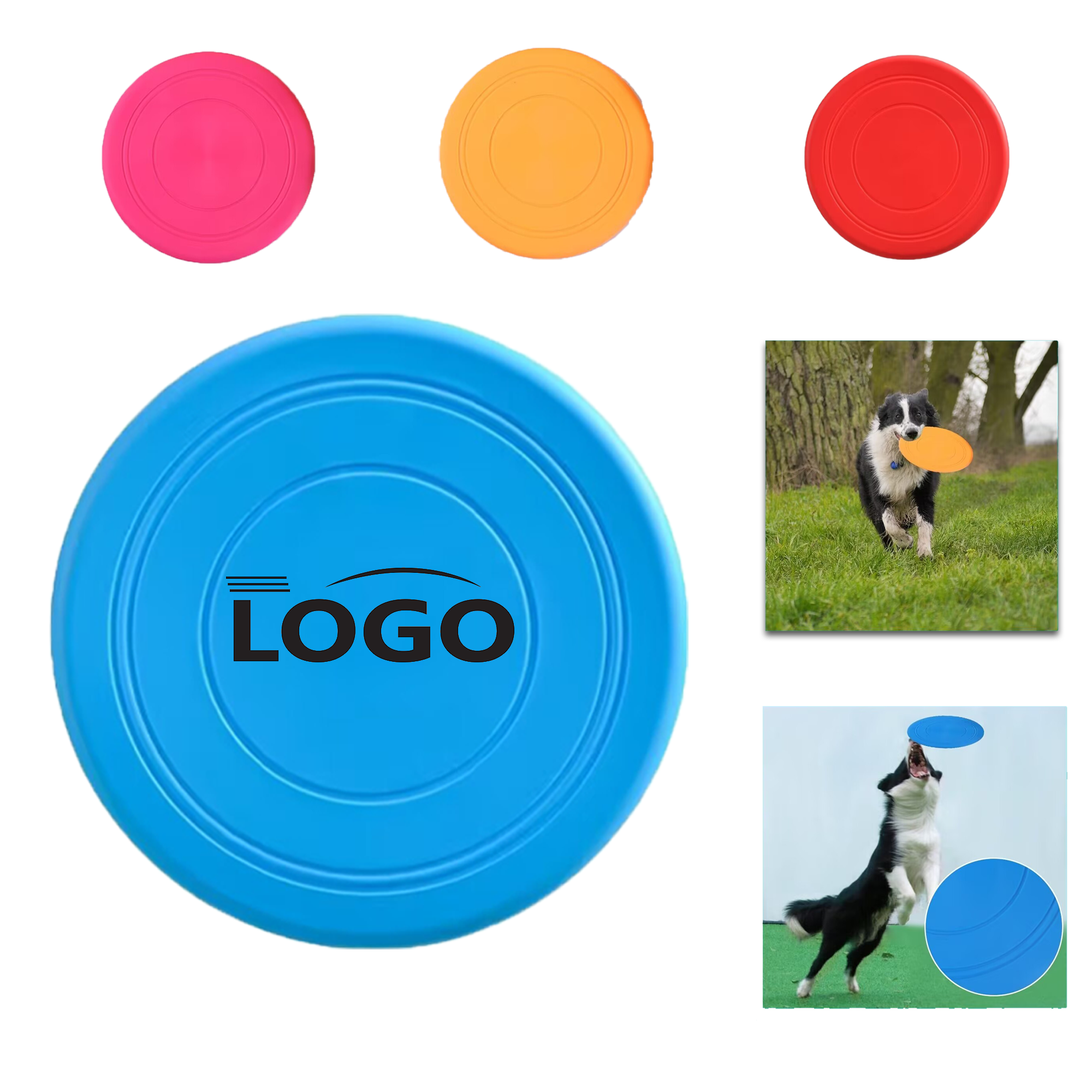 Soft and Fun Pet Toy Flying Disc 5