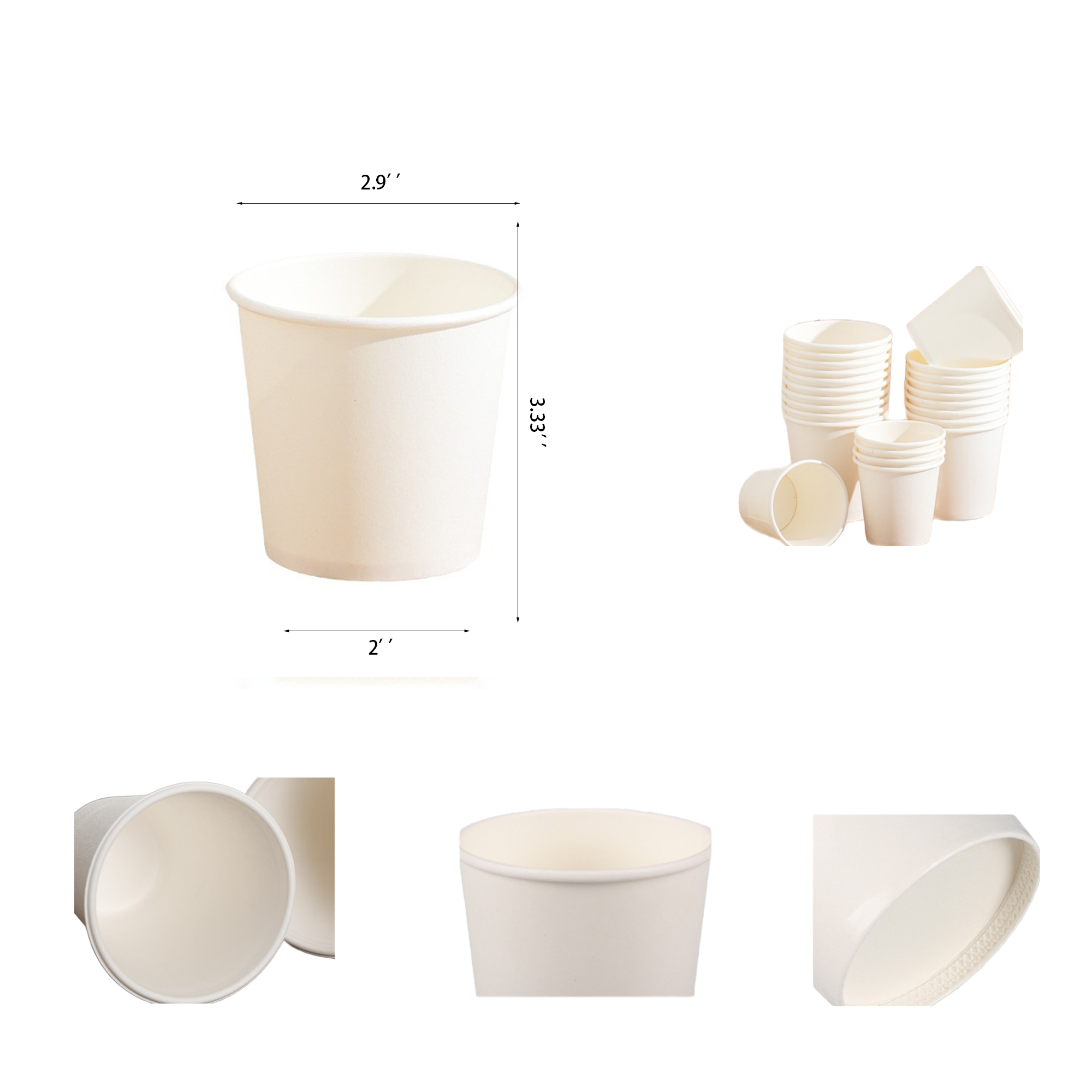 9oz Custom Disposable Paper Cup 3