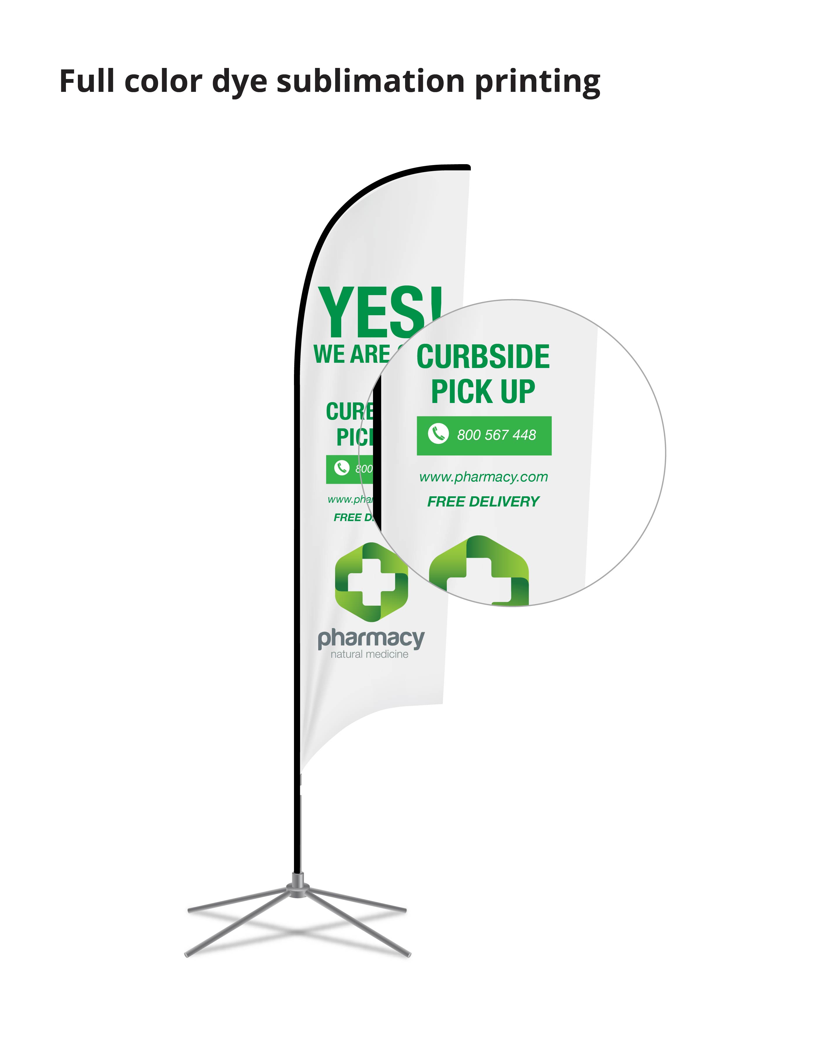 Feather Flag Banner Double Sided Kit (17ft) 13