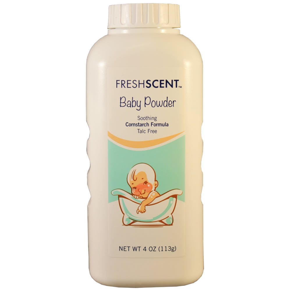 Freshscent Baby Powder - 4 oz Cornstarch Based 2