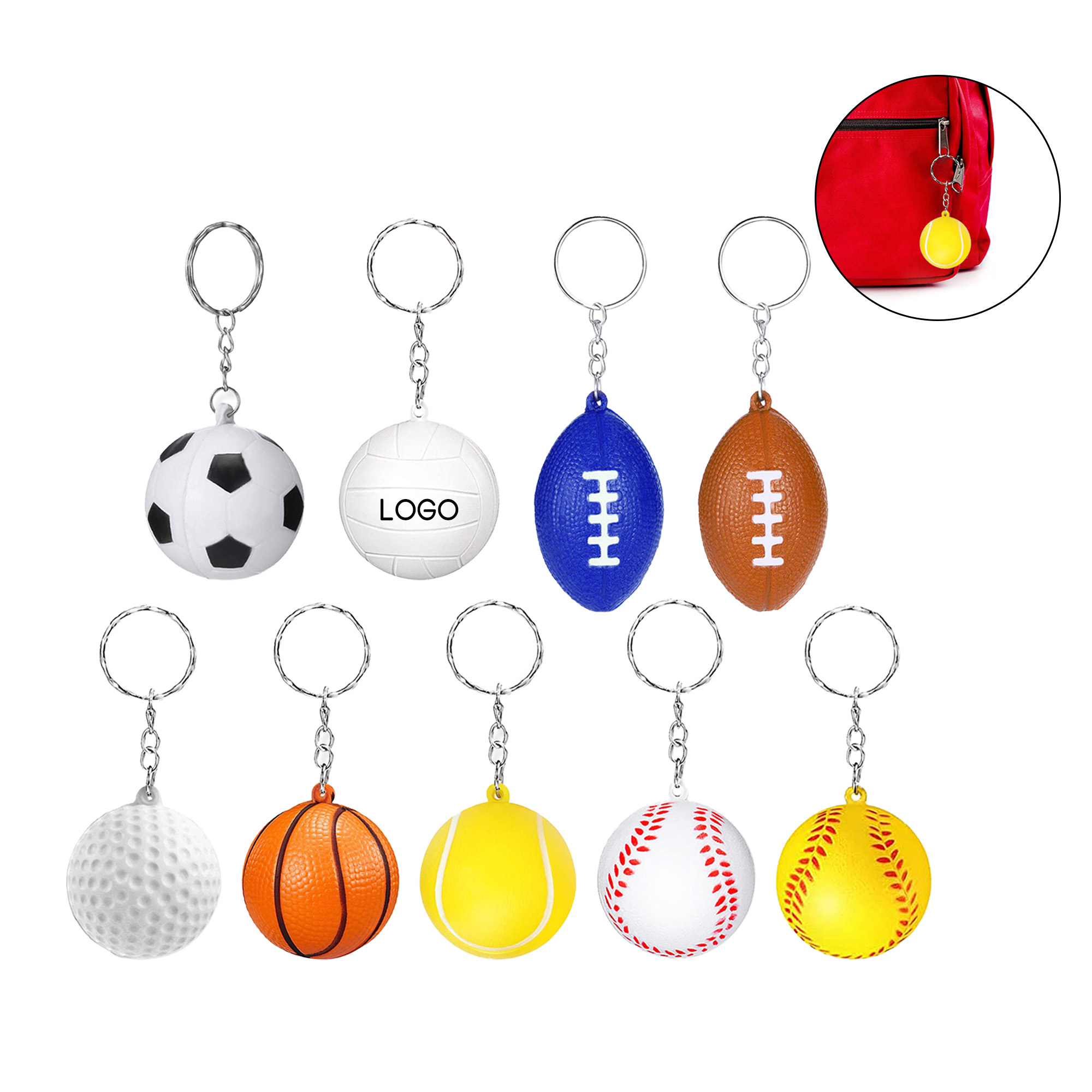 Custom Foam Sports Stress Ball 4