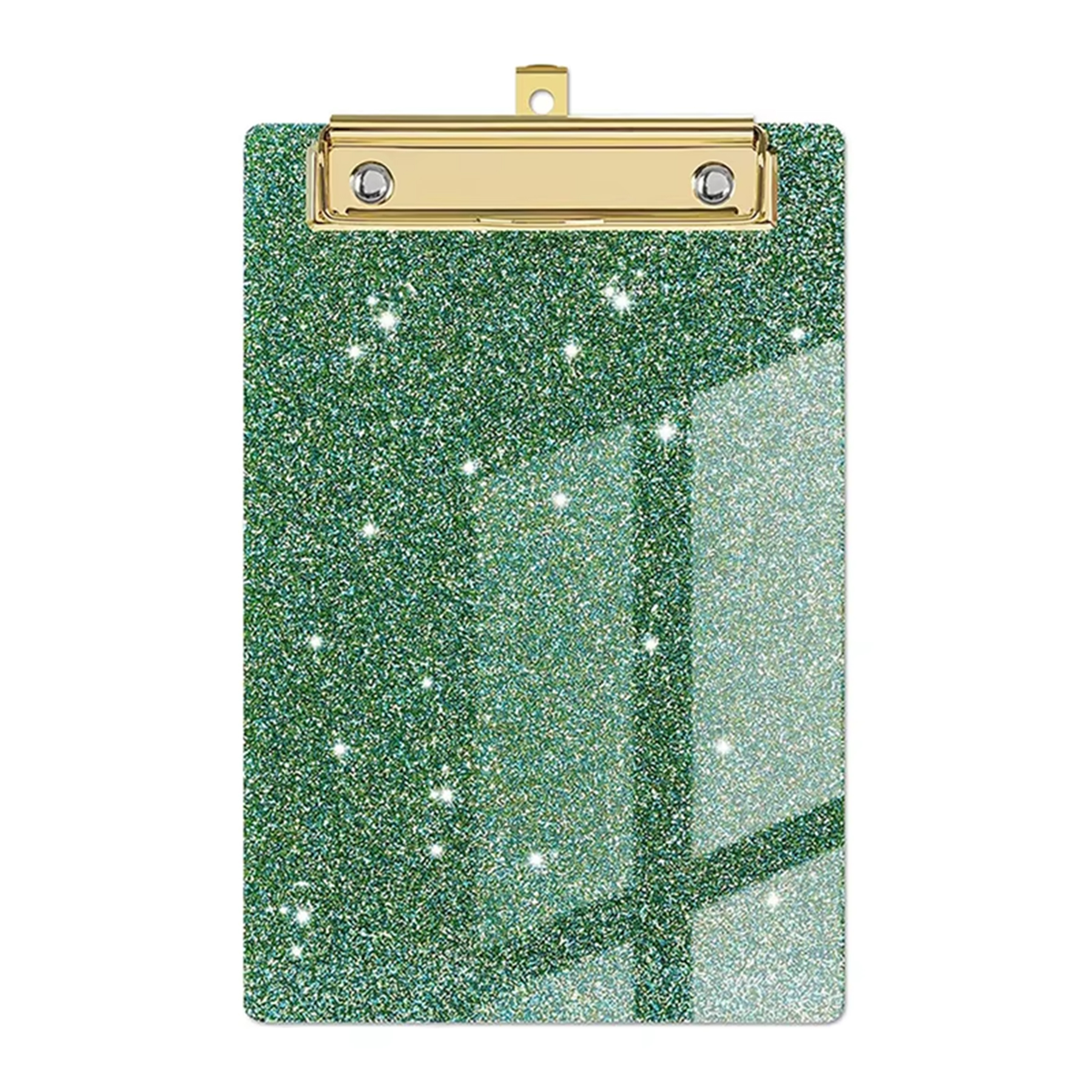 Plastic Clear Glitter Clipboard 36