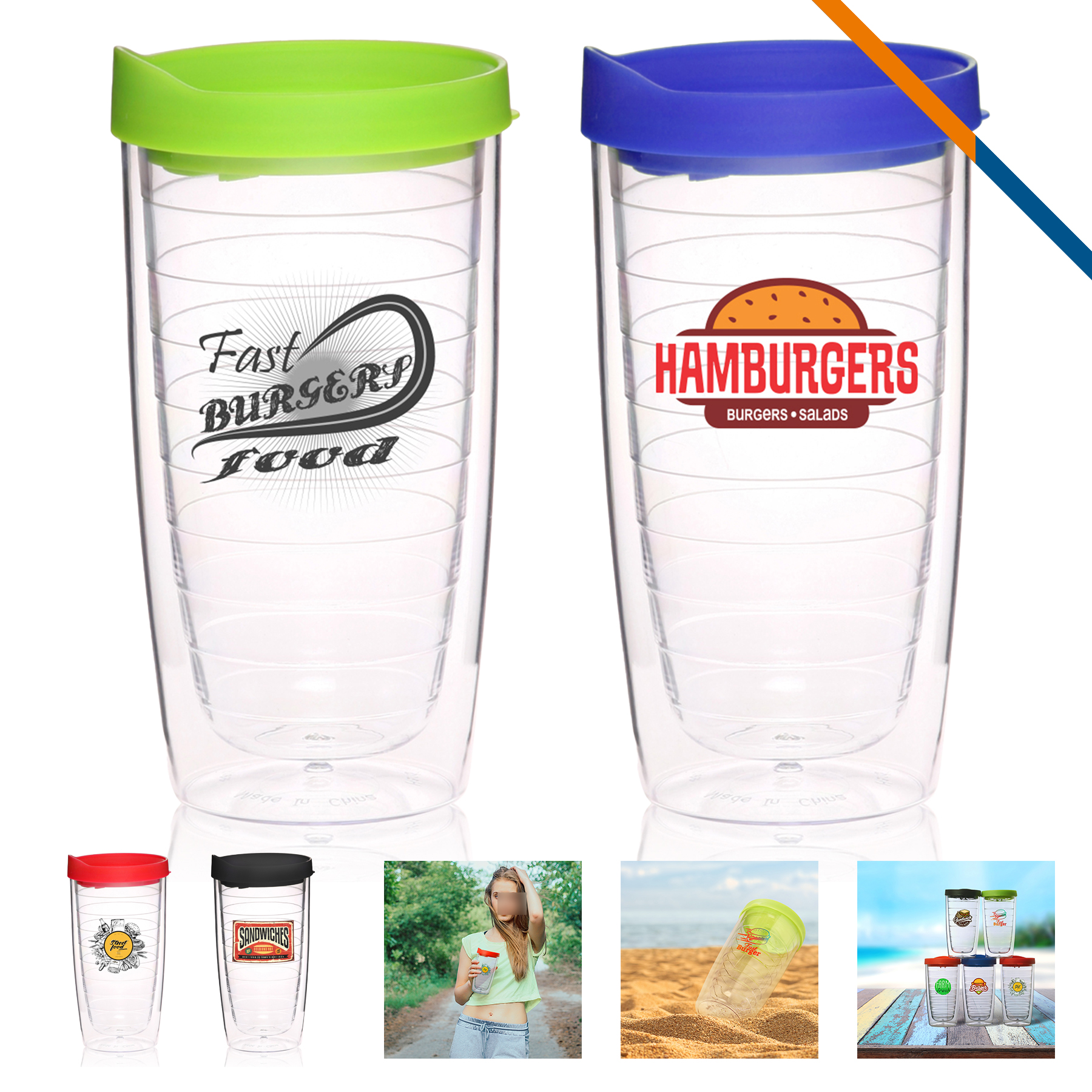 Ragge Acrylic Tumbler - 14 OZ.