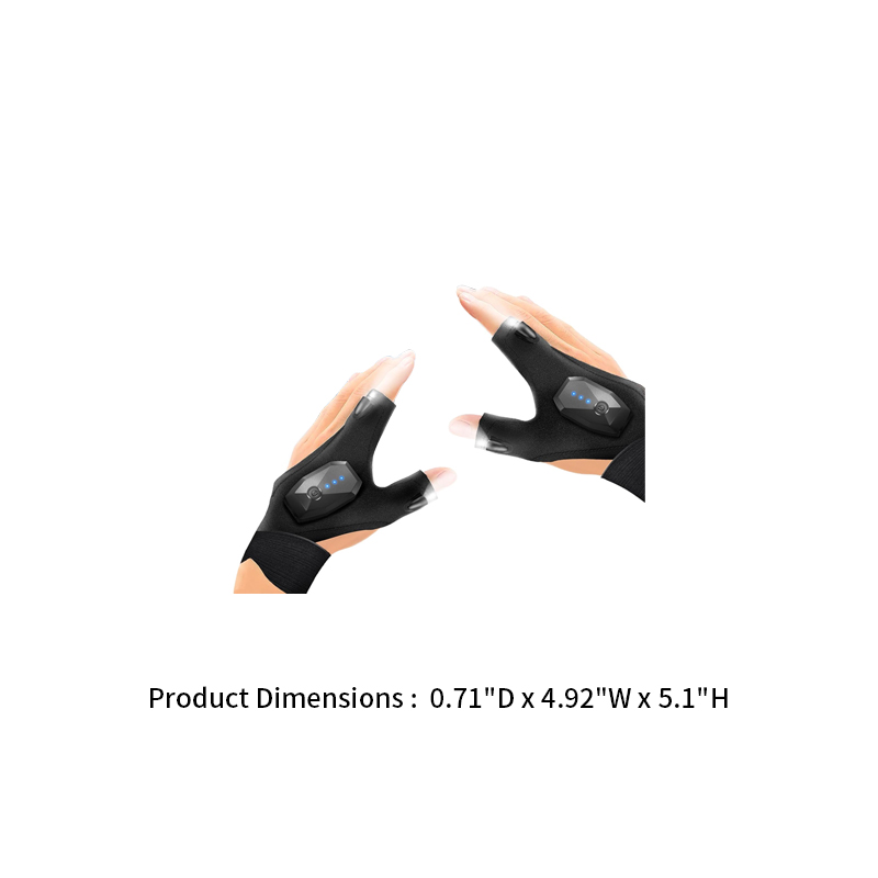 USB Flashlight Gloves 5