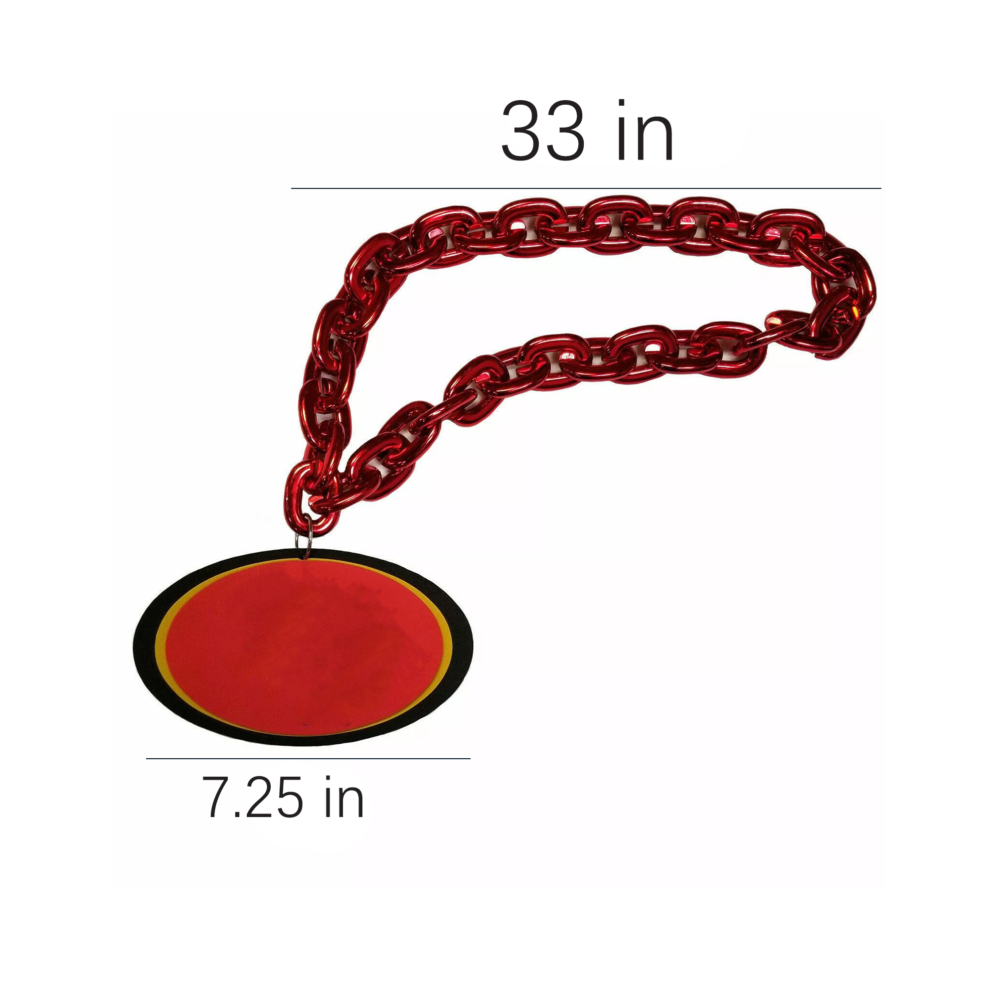 Custom Sports Foam EVA Pendant Necklace 6