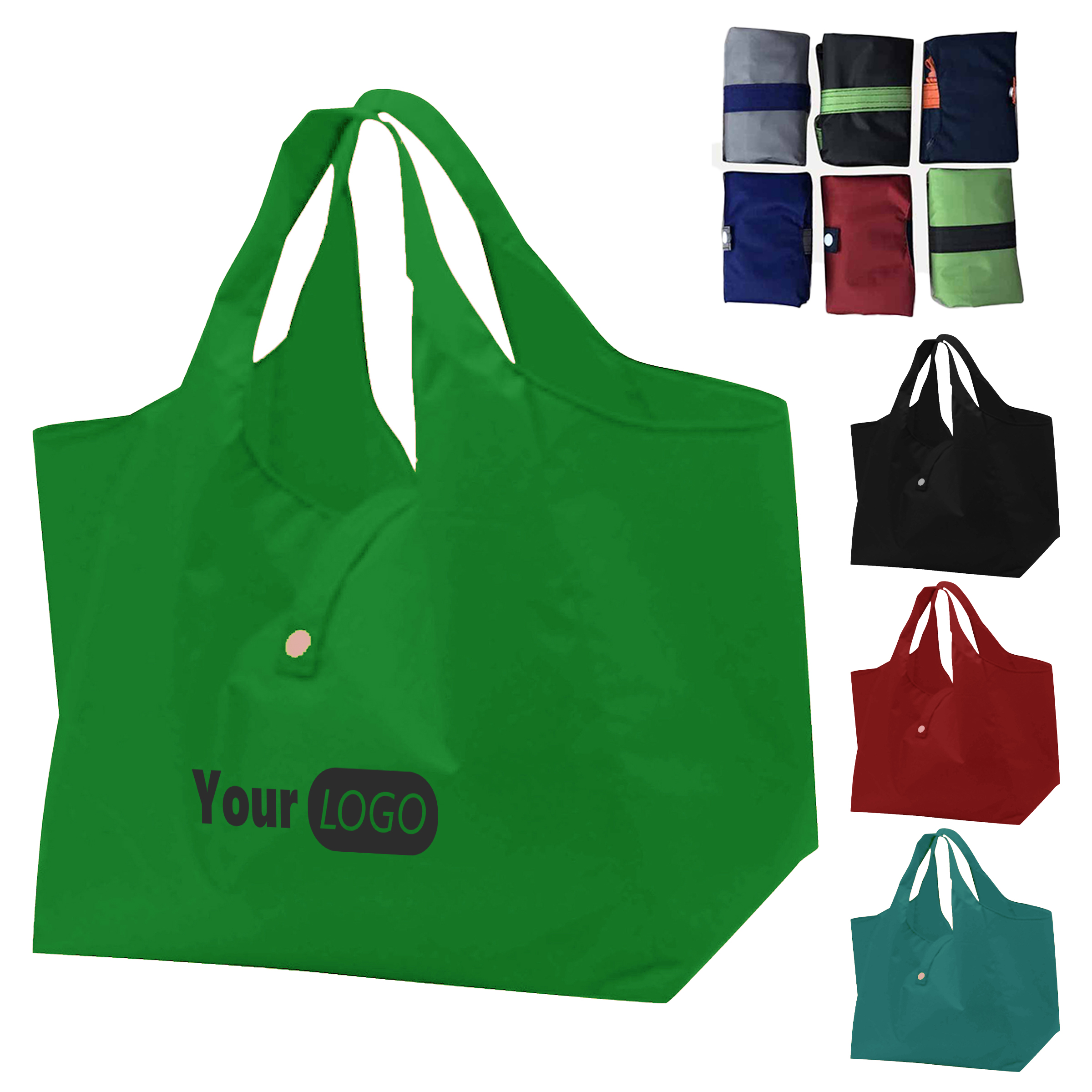Oxford Portable Waterproof Shopping Bag ?C Perfect For, custom tote bag with logo imprint 8