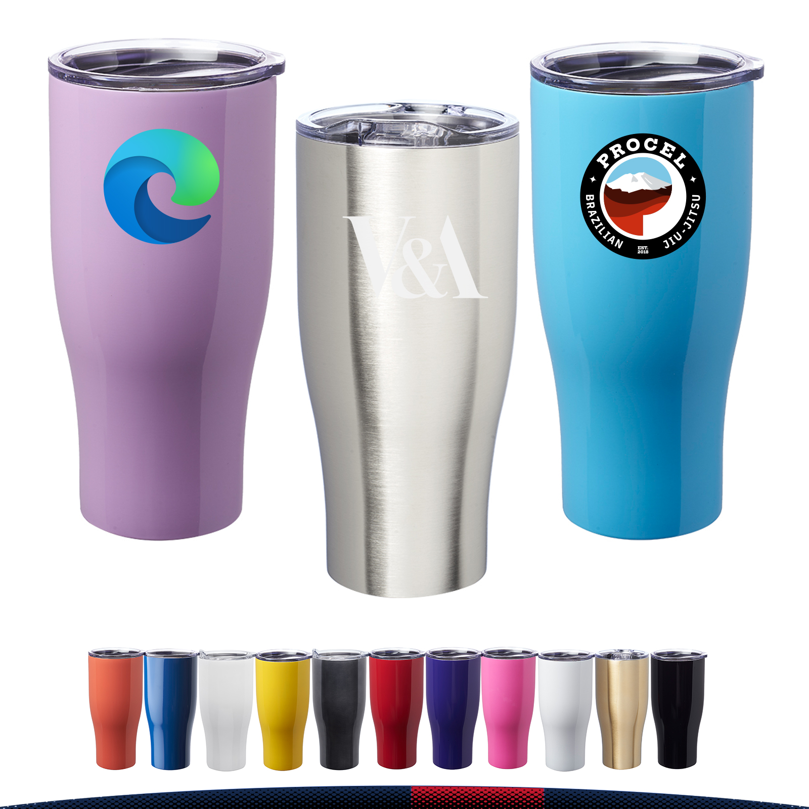 27 OZ. Fruty Stainless Steel Travel Mug