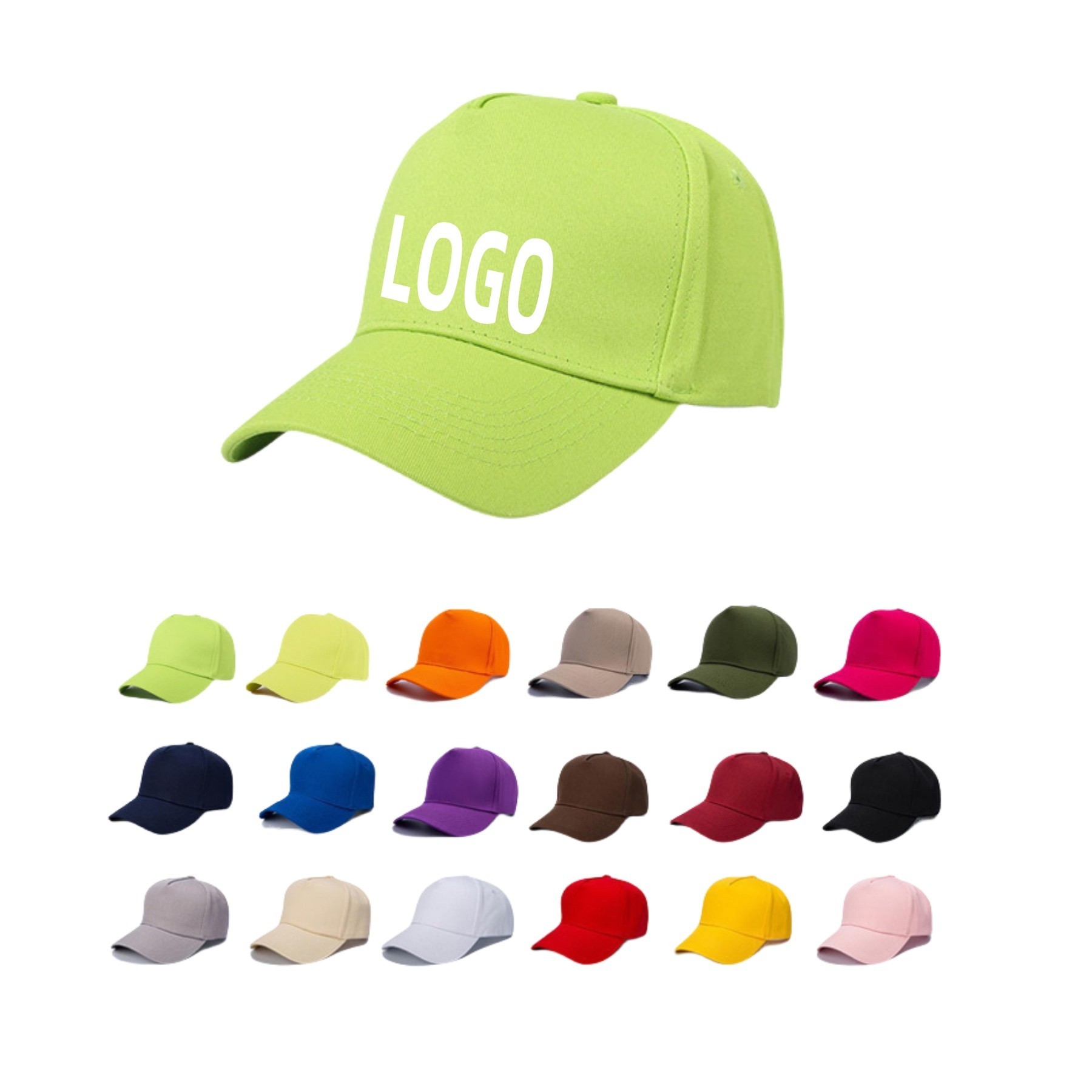 Trucker Cap with Metal Button