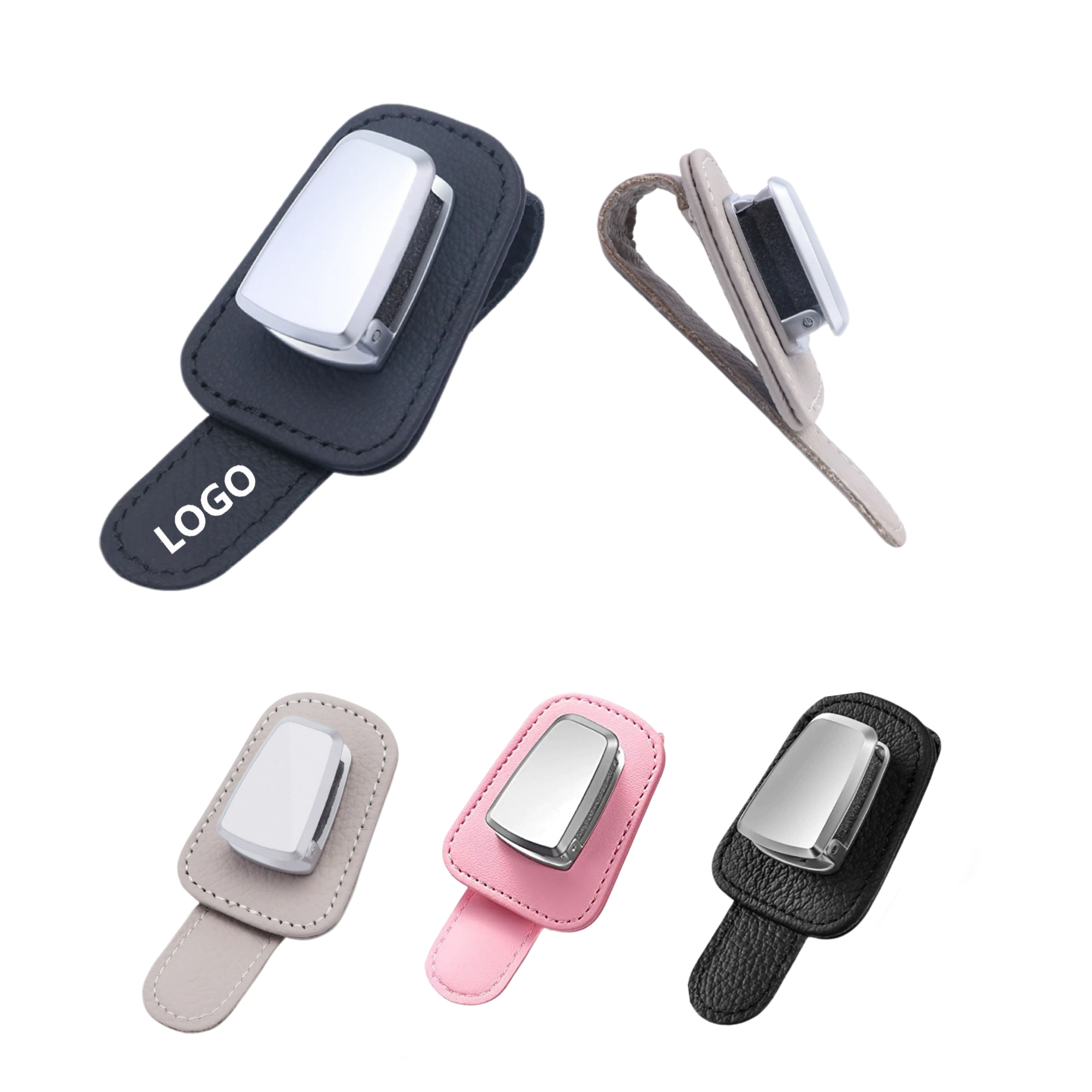 Car Sun Visor Glasses Clip 2