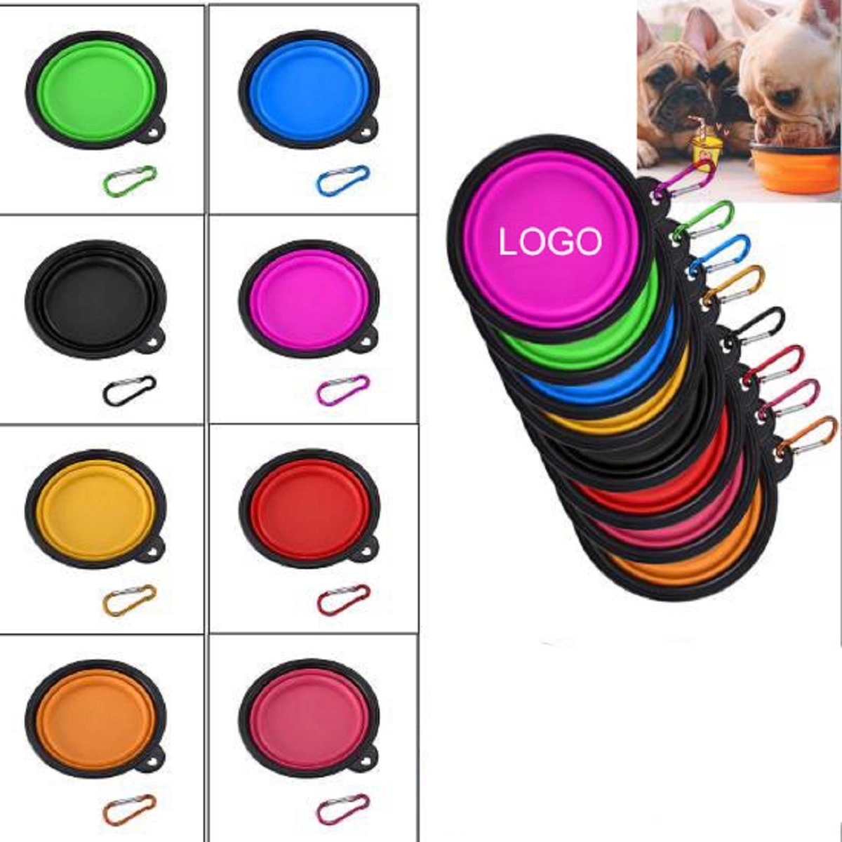2019 Best Seller Folding Pet Bowl 3