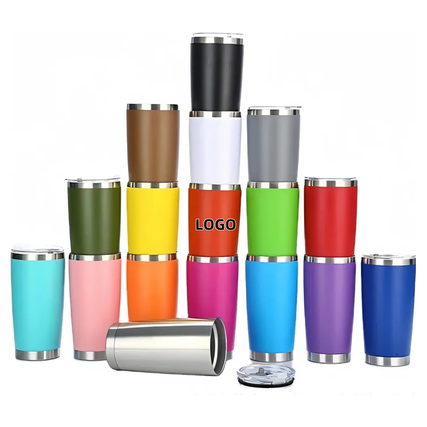 20 Oz Insulated Car Travel Tumbler
