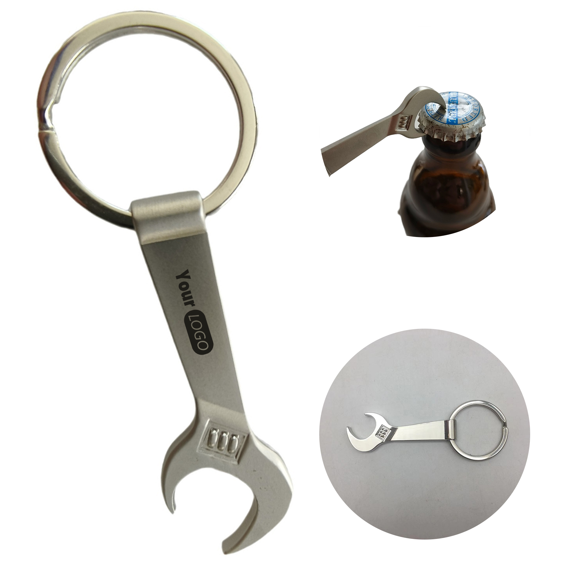 Alloy Wrench Shaped Beverage Beer Bottle Opener 7