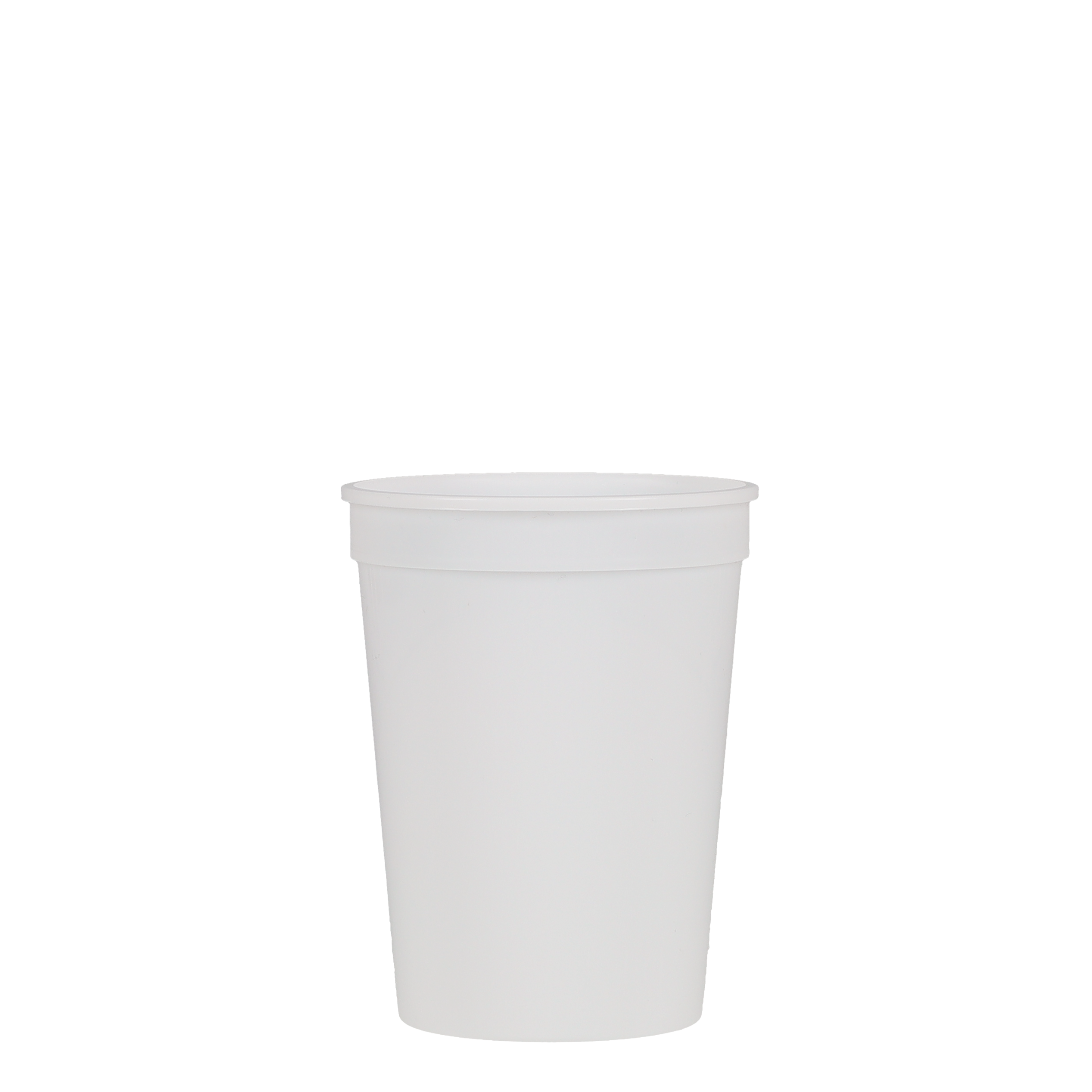12 oz Soft Sided Plastic Cup Clear Hi-Speed Print 7