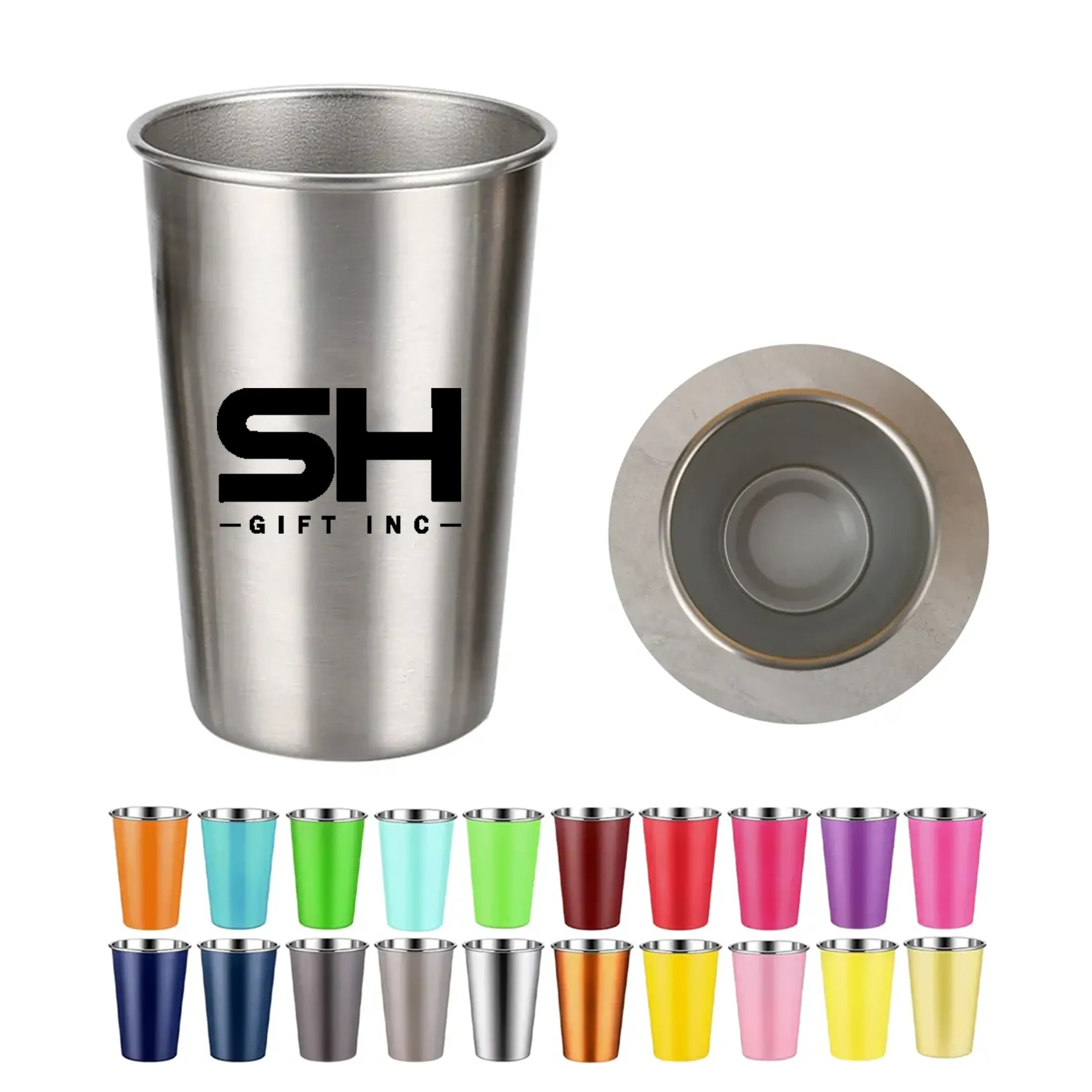 16oz Stainless Steel Pint Cup