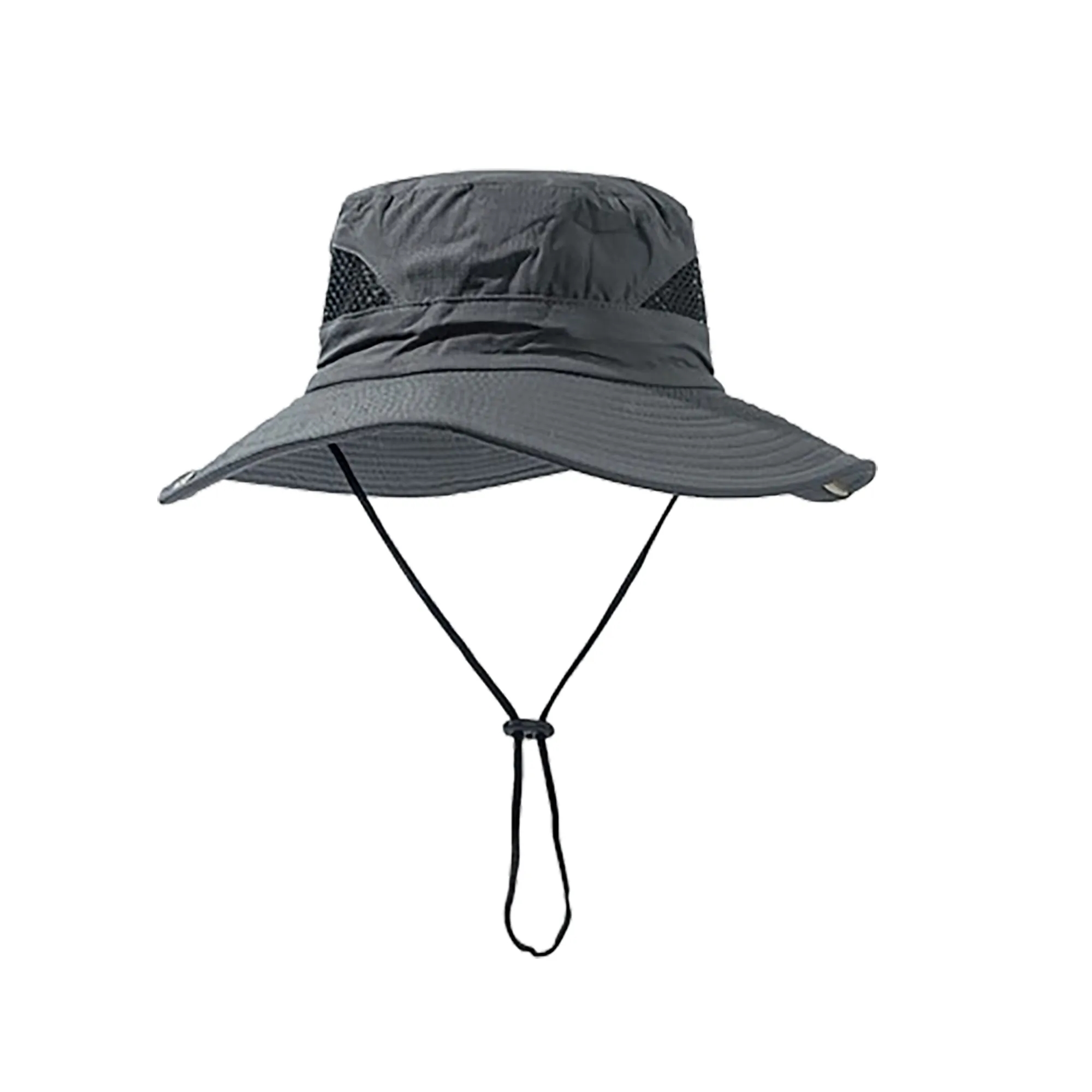 Wide Brim UV Protection Mesh Sides Bucket Fishing Hat 15
