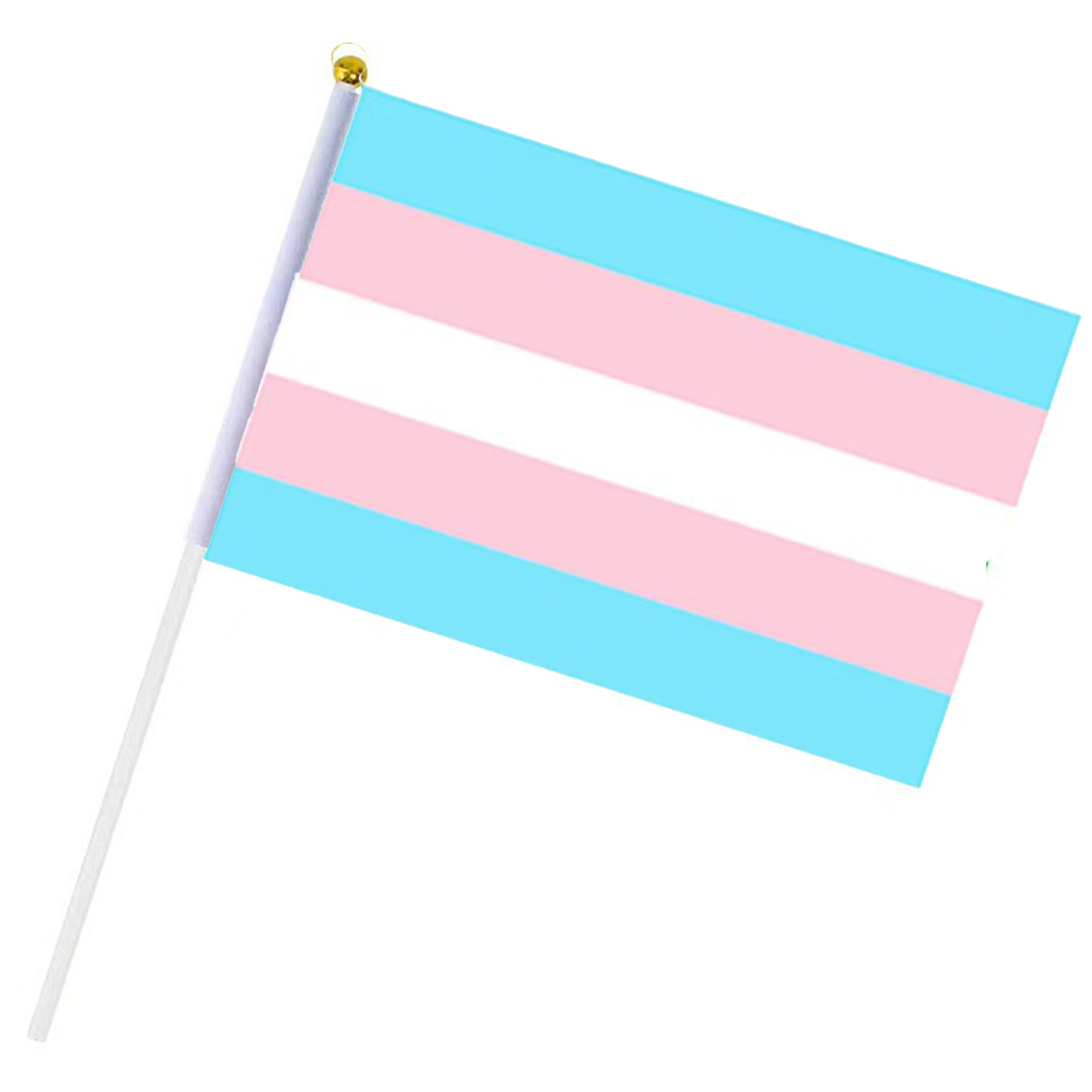 Polyester Hand-Waving Rainbow Flag 14