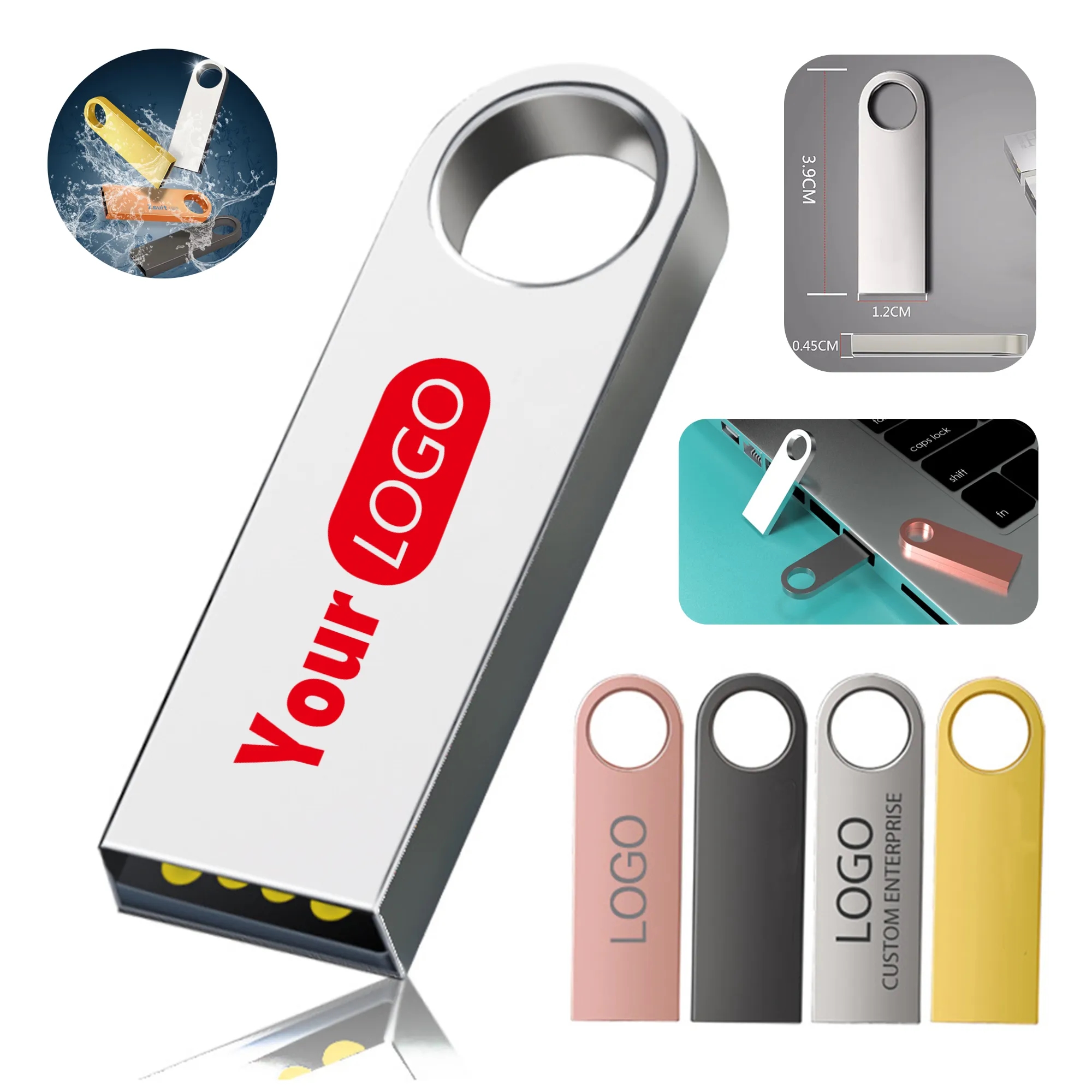 2GB USB2.0 Flash Drive Memory Stick MOQ50 4