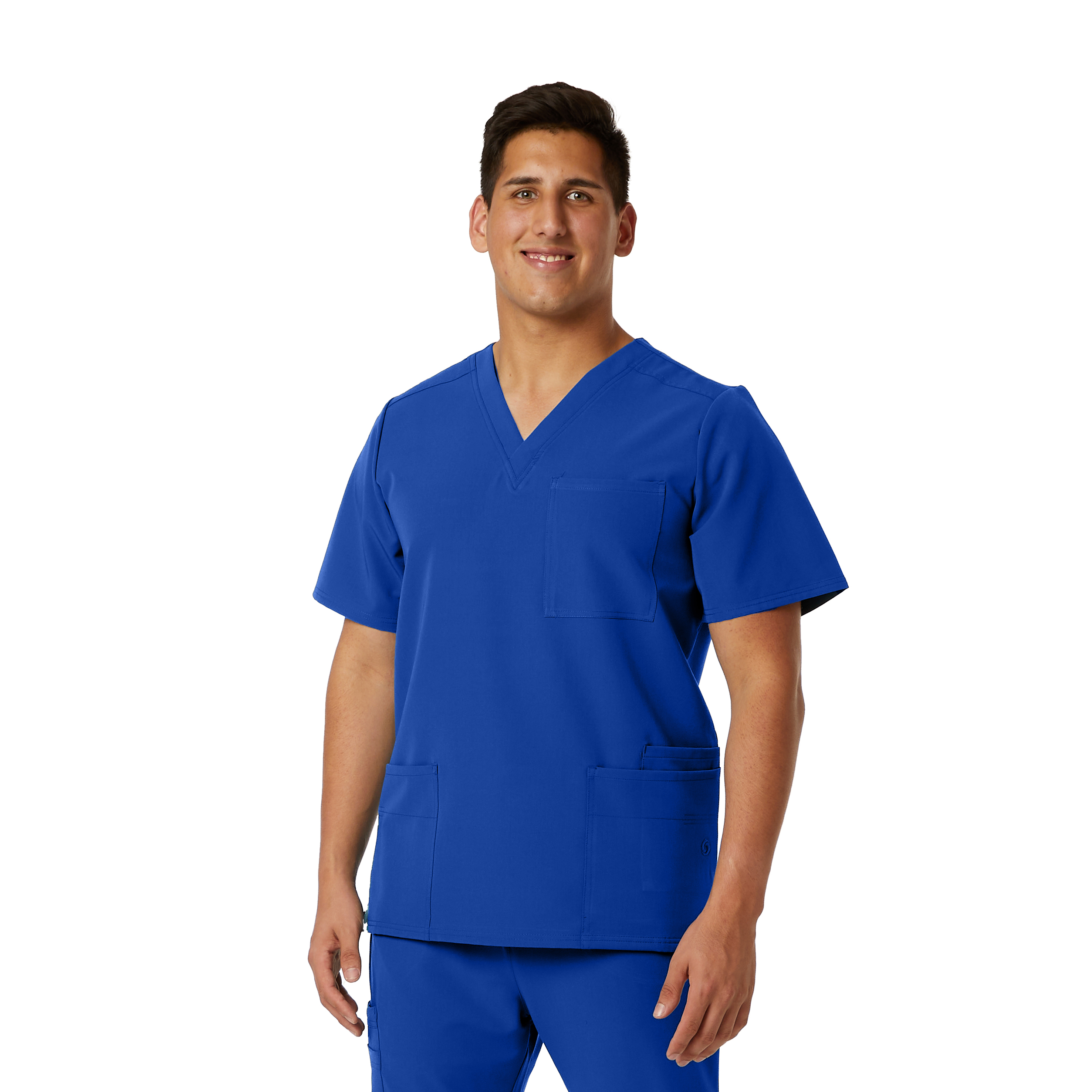 Spectrum's Mens WYND Multi-Pocket Scrub Top 12