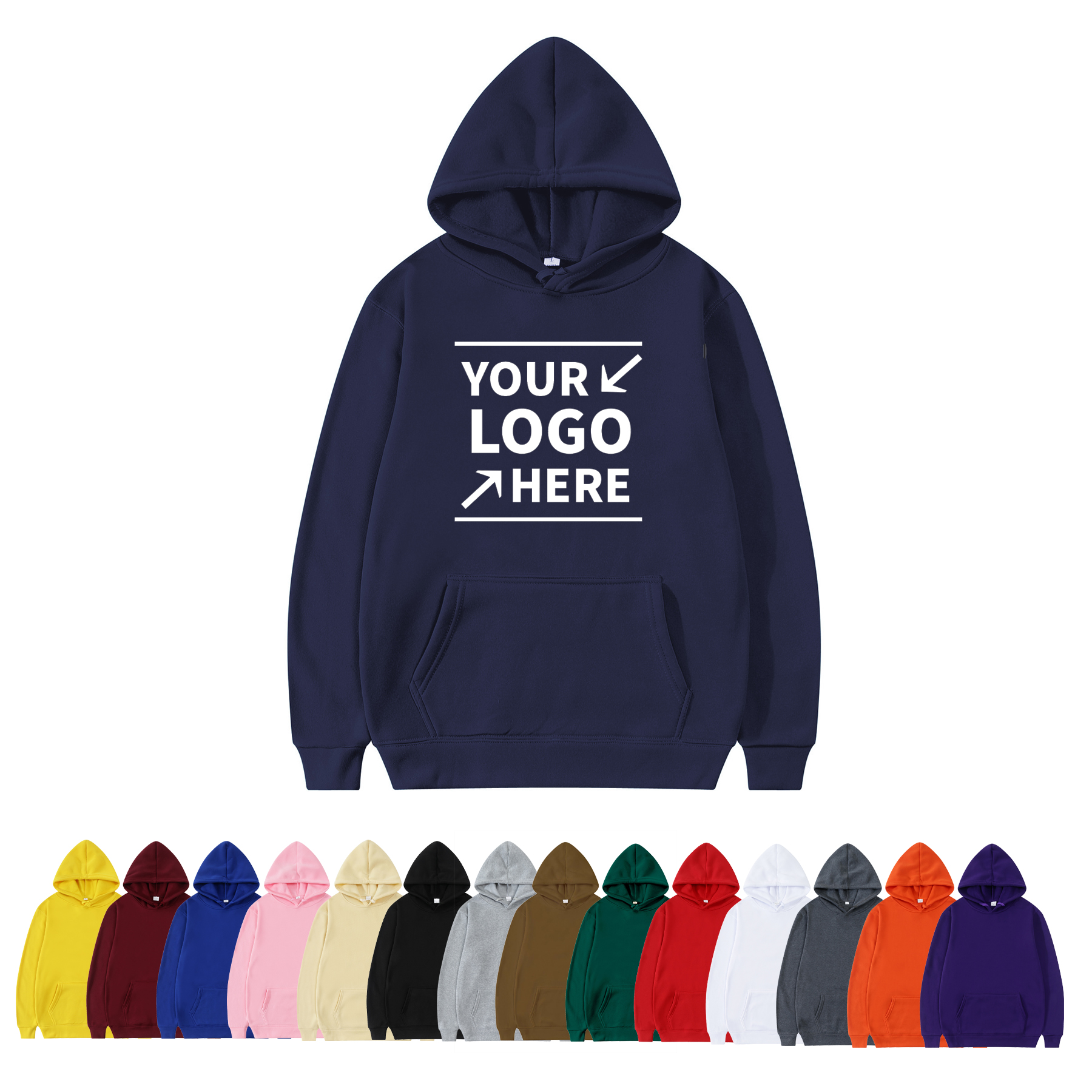 Unisex Hooded Sweatshirt With Pocket