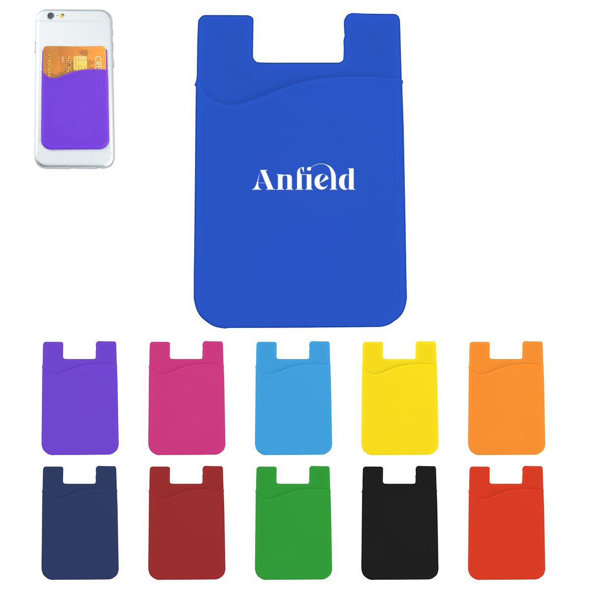 Adhesive Cell Phone Wallet