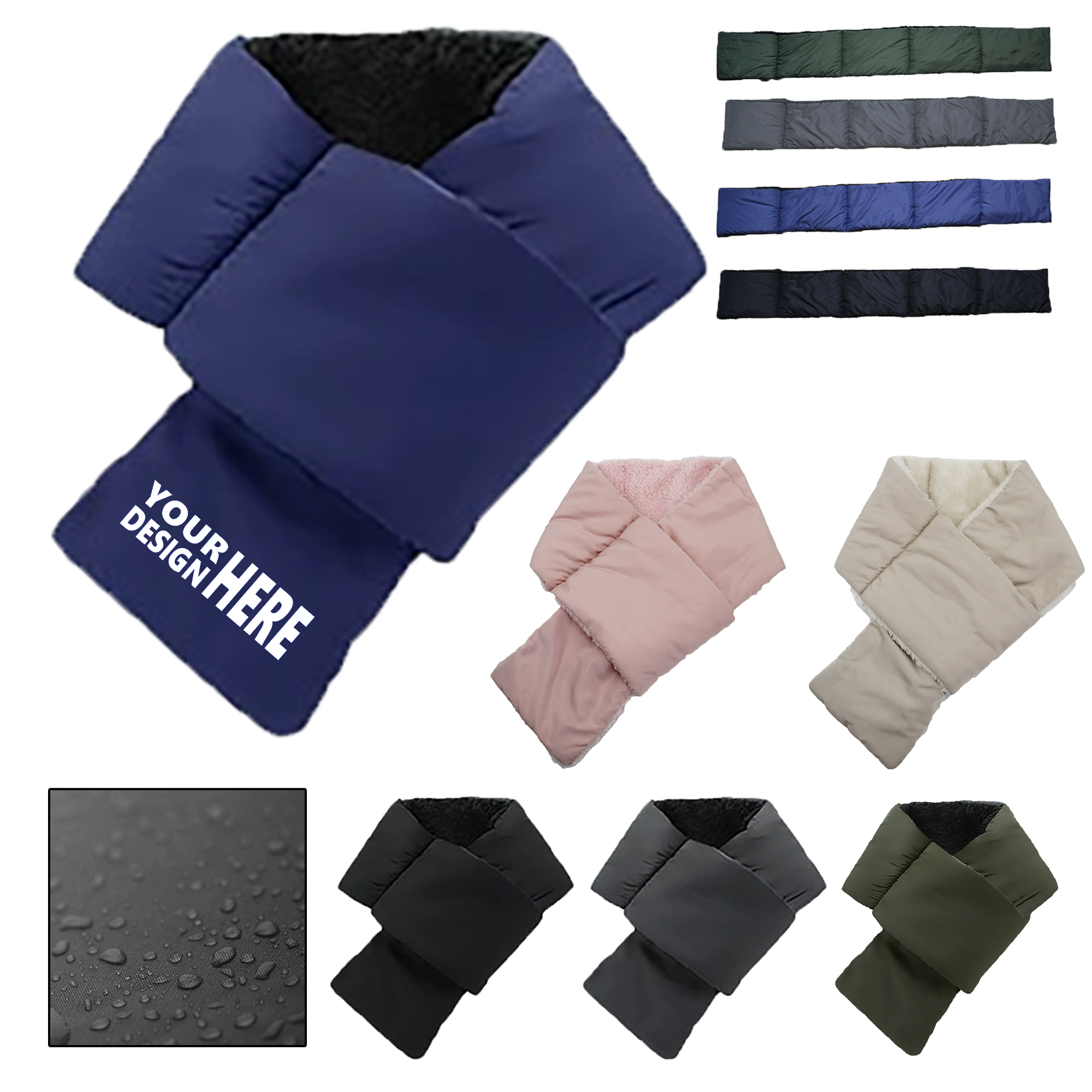 Outdoor Warm Down Scarf 6