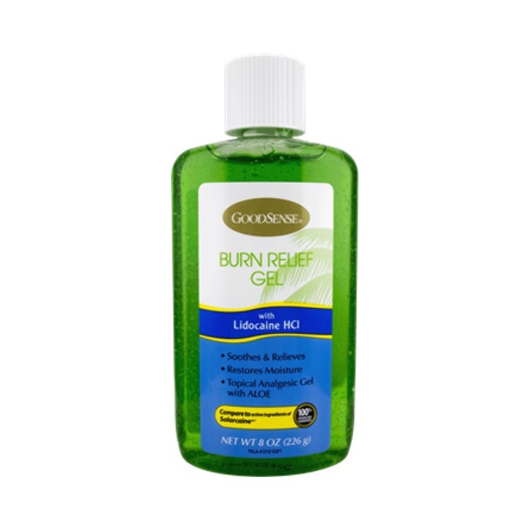 GoodSense Burn Relief Aloe Gel - Lidocaine 8 oz 3