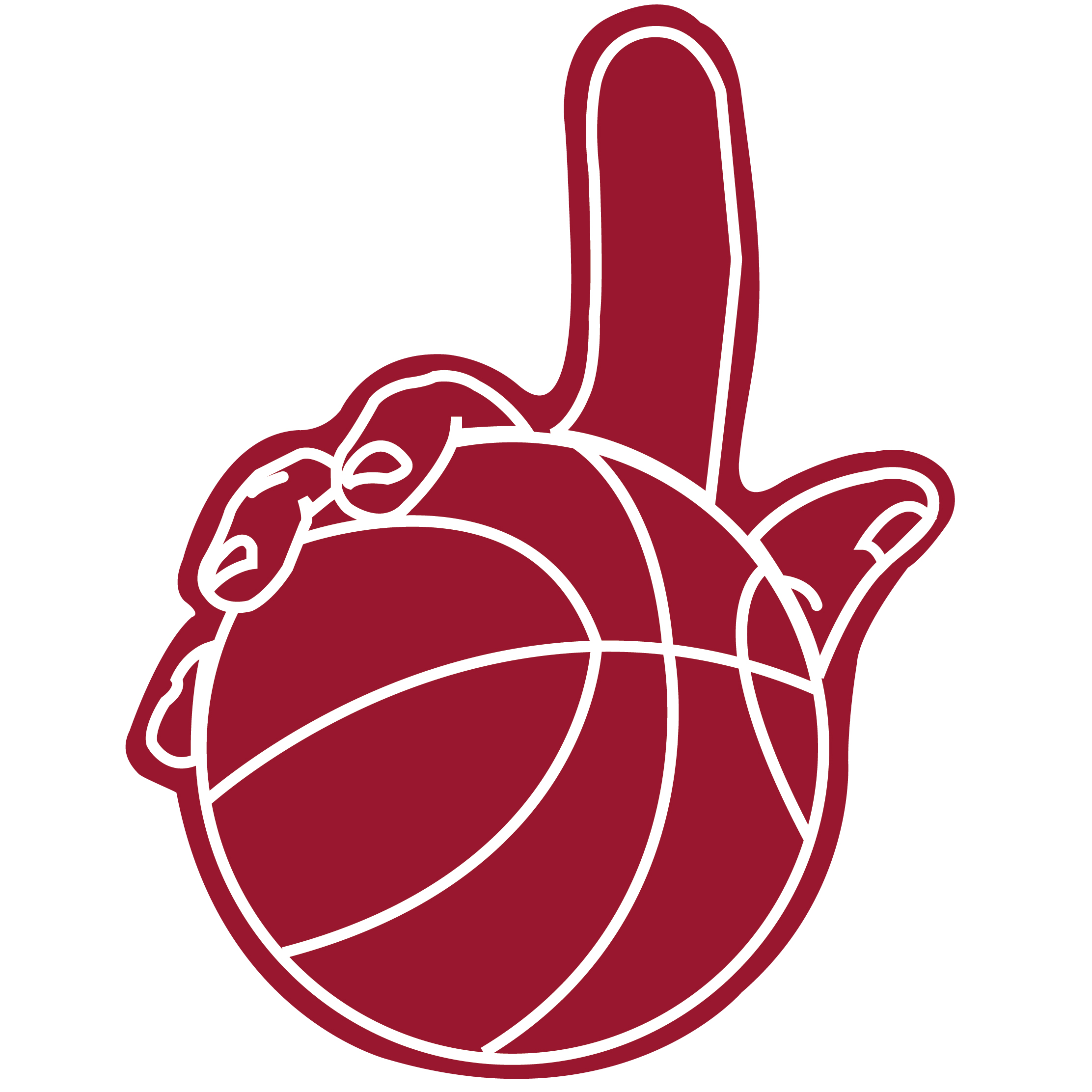Large Basketball Hand 67