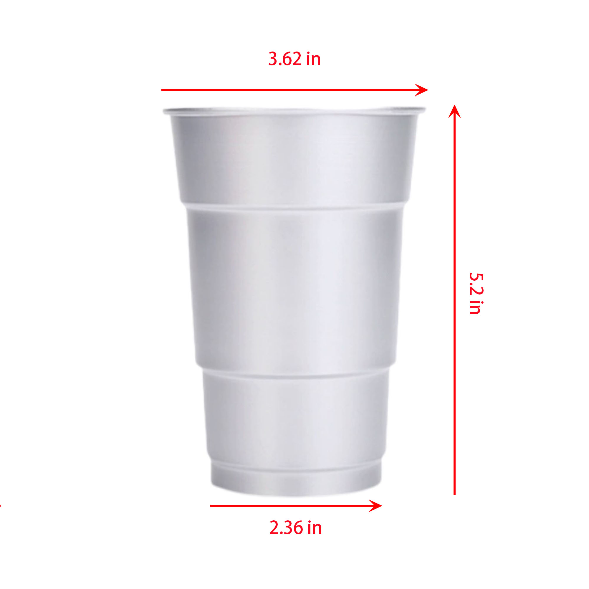 17oz Aluminum Cup 2