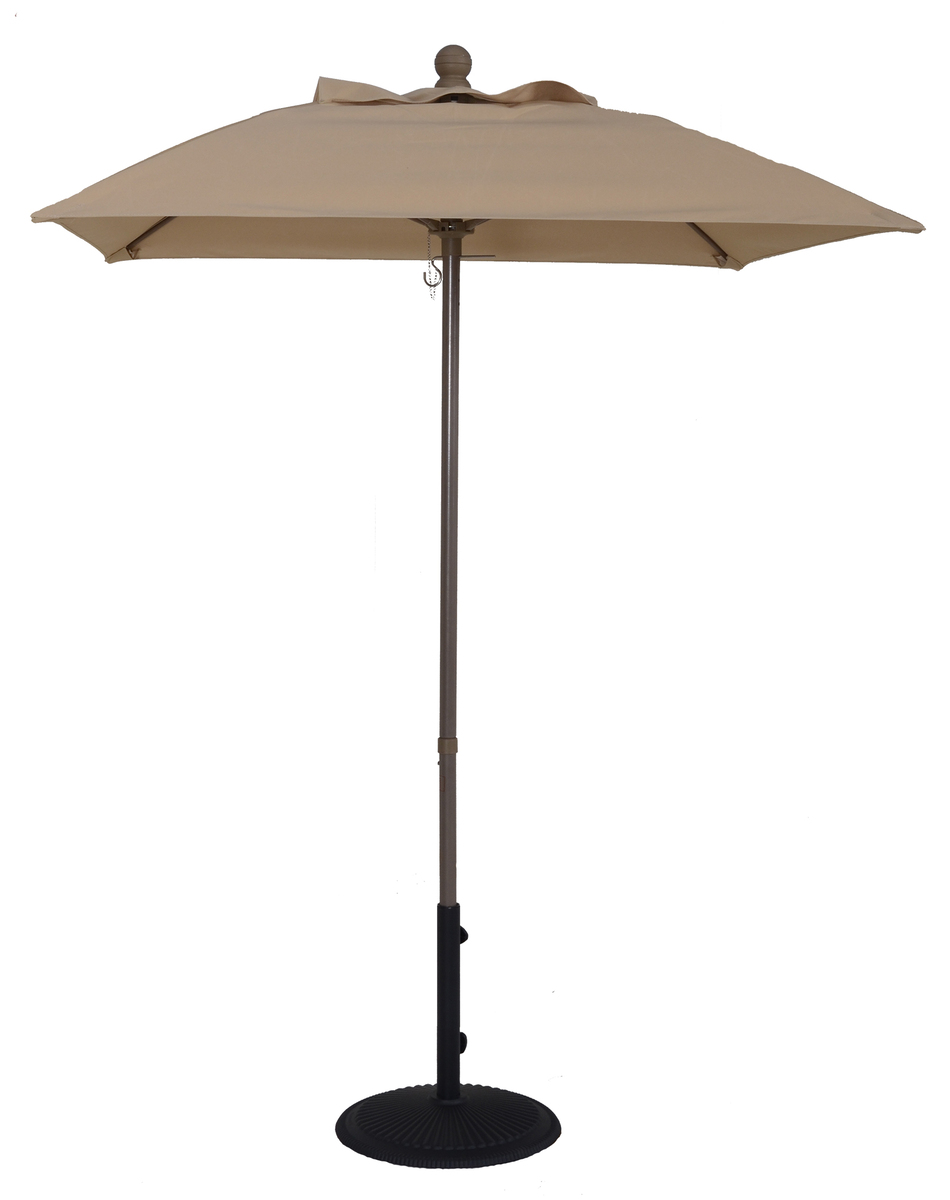 Custom Patio Market Umbrella Commercial Grade Heavy Duty Fiberglass 5½