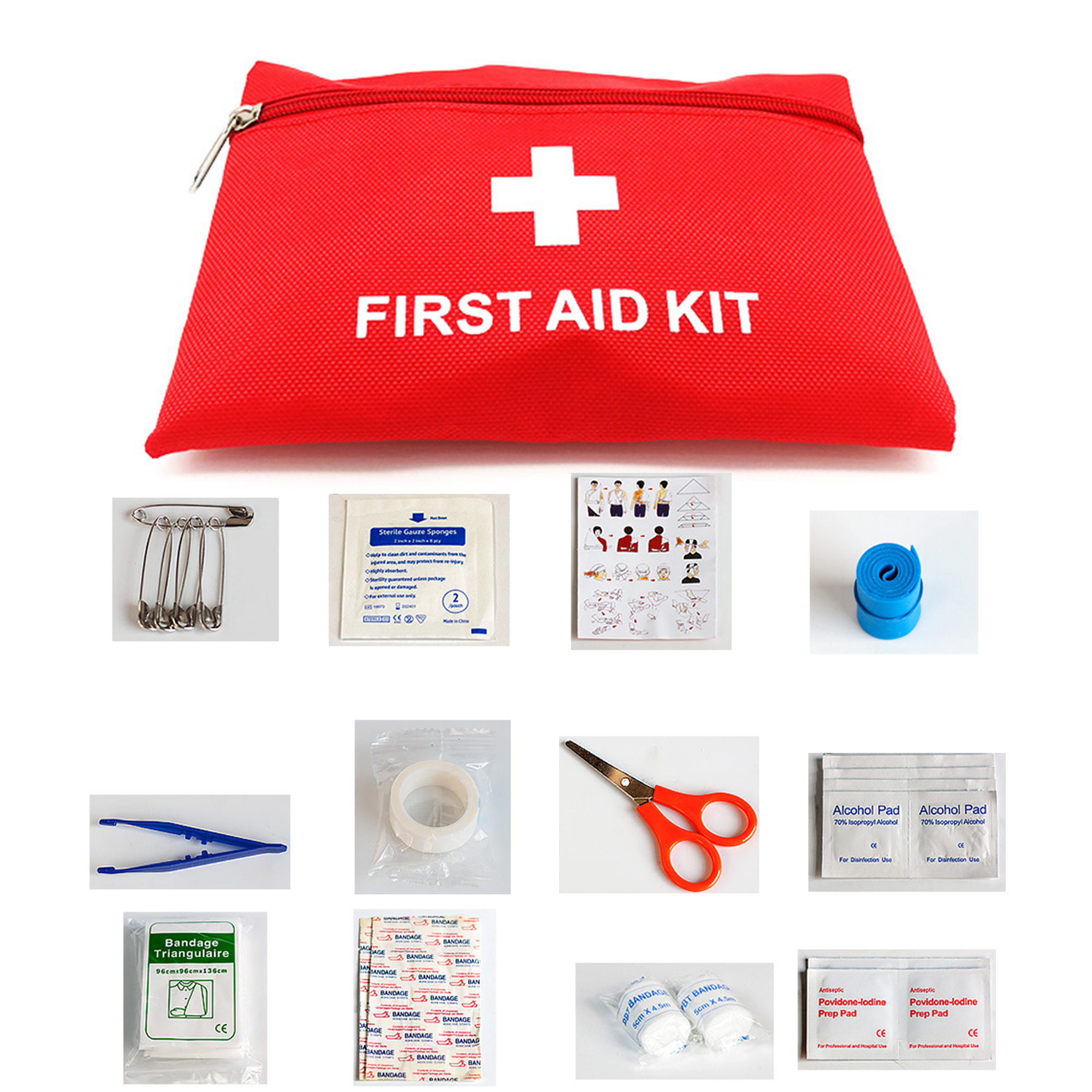 39-Piece Comprehensive First Aid Kit