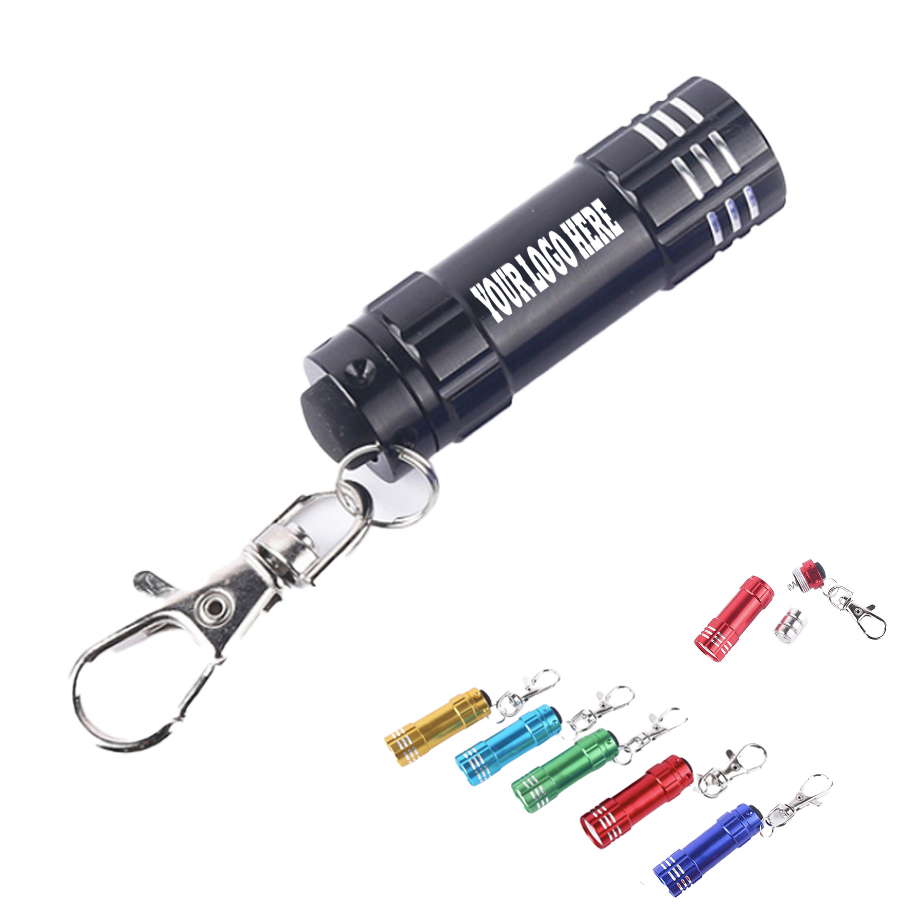 LED flashlight Keychain