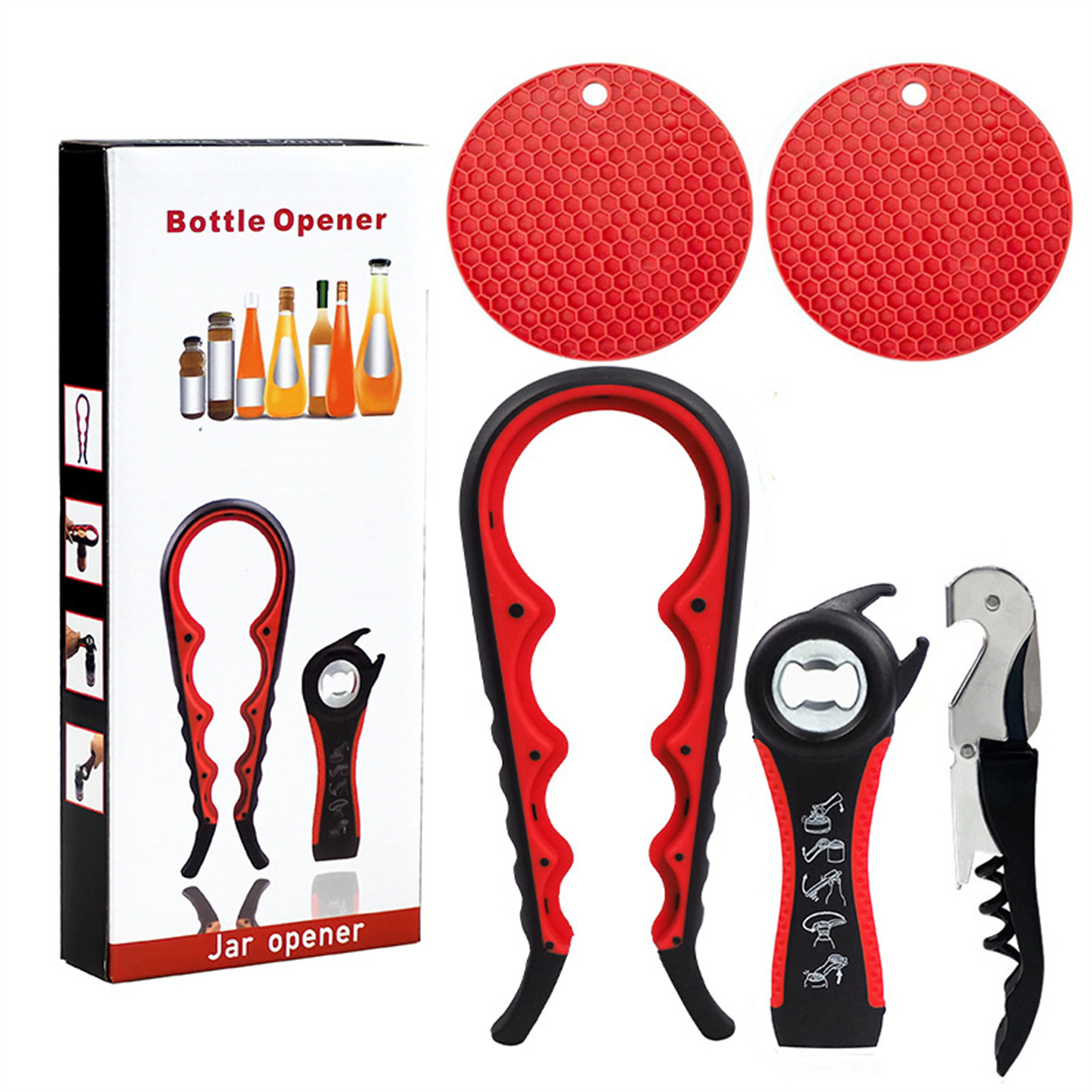 5 Pack Bottle Opener 4