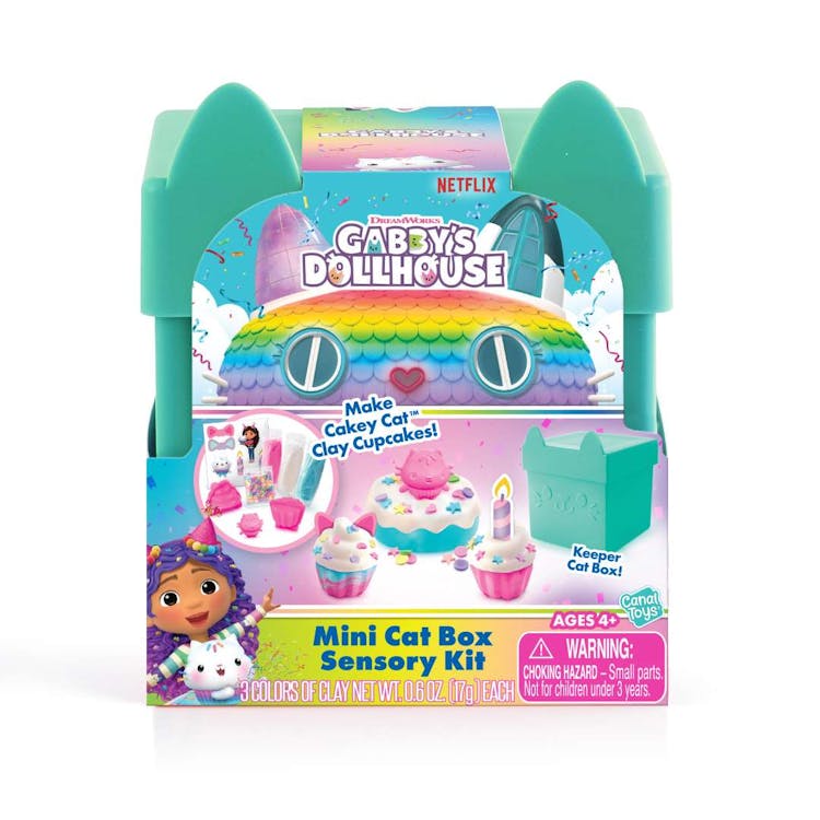 Gabby's Dollhouse Cat Box Sensory Kit - Assorted 3