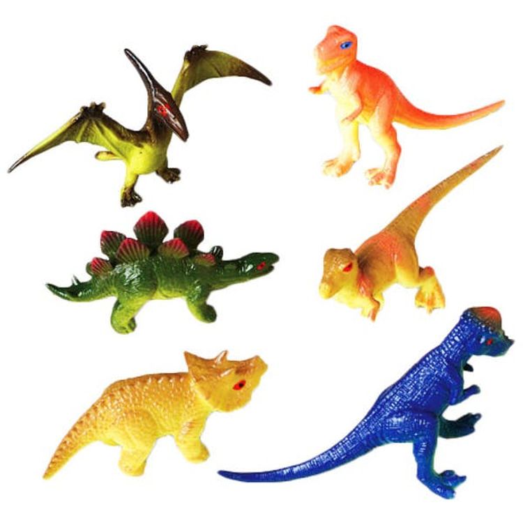Dinosaur Figurines - Assorted 3" 3