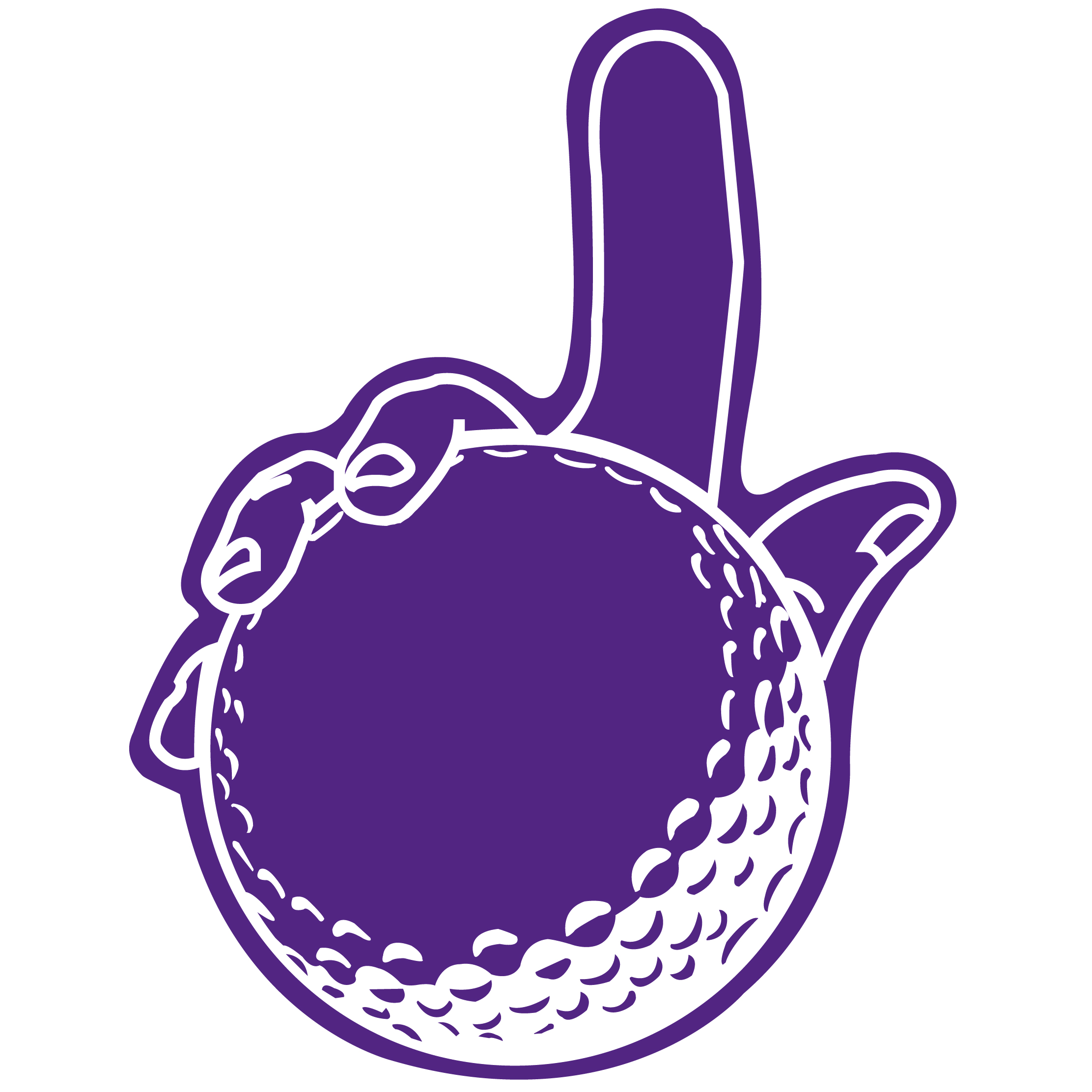 Large Golf Ball Hand 74