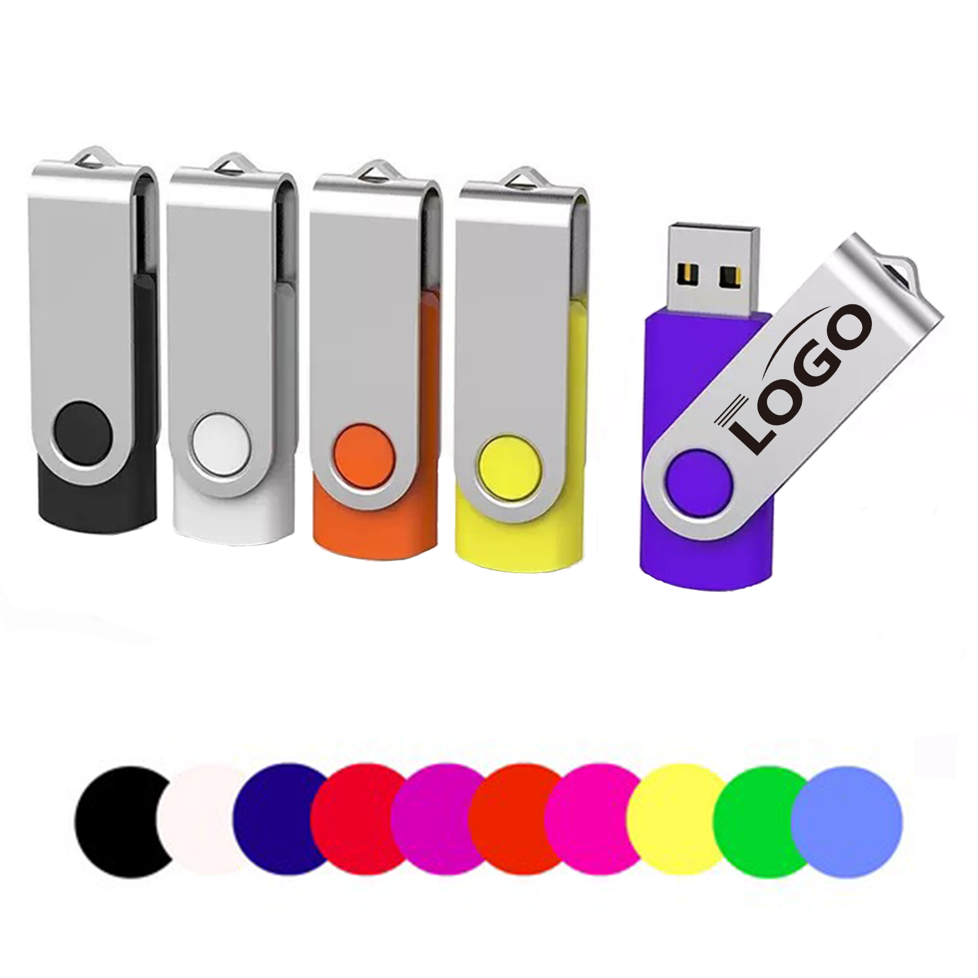 64GB Aluminum USB Storage 6