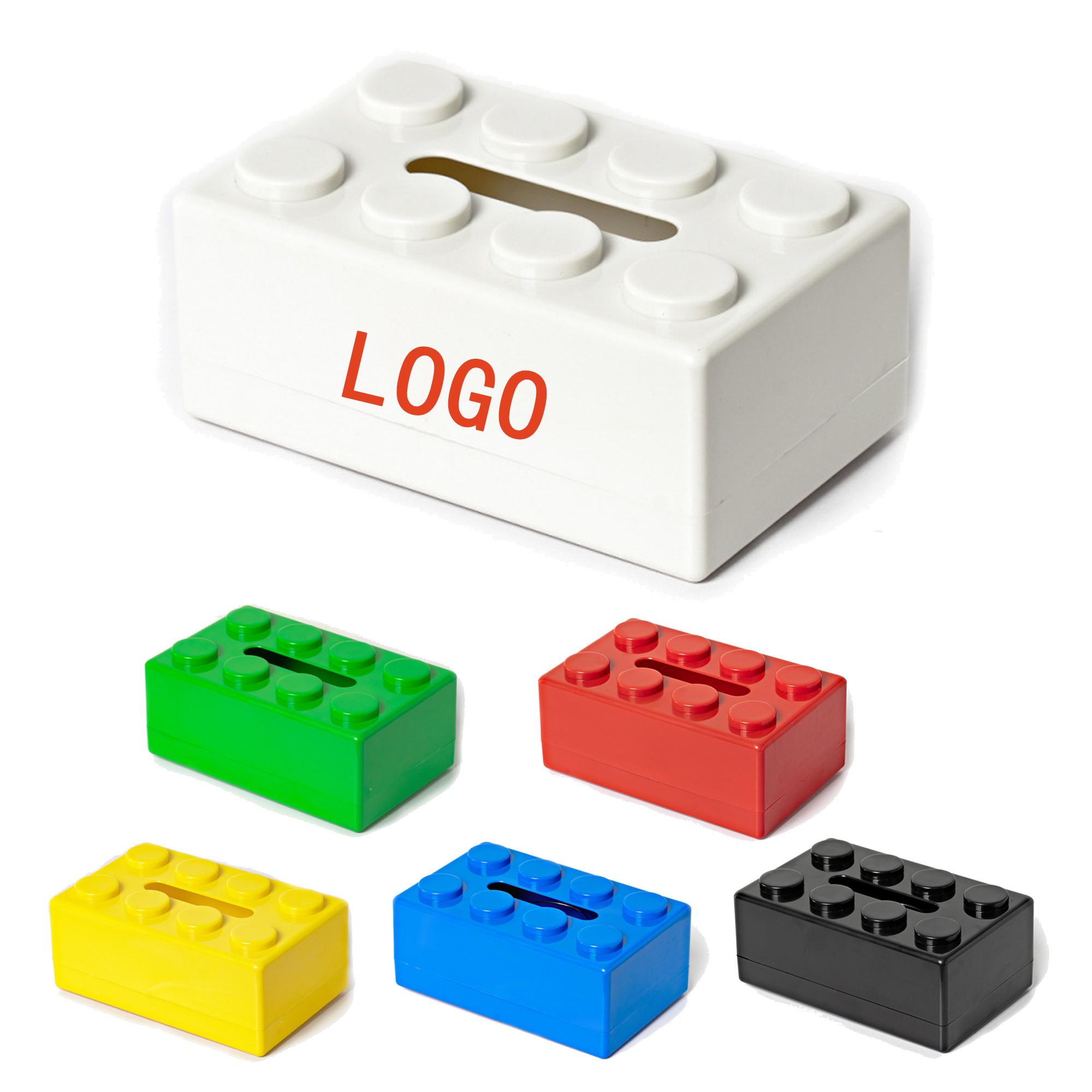 Building Blocks Tissue Storage Box