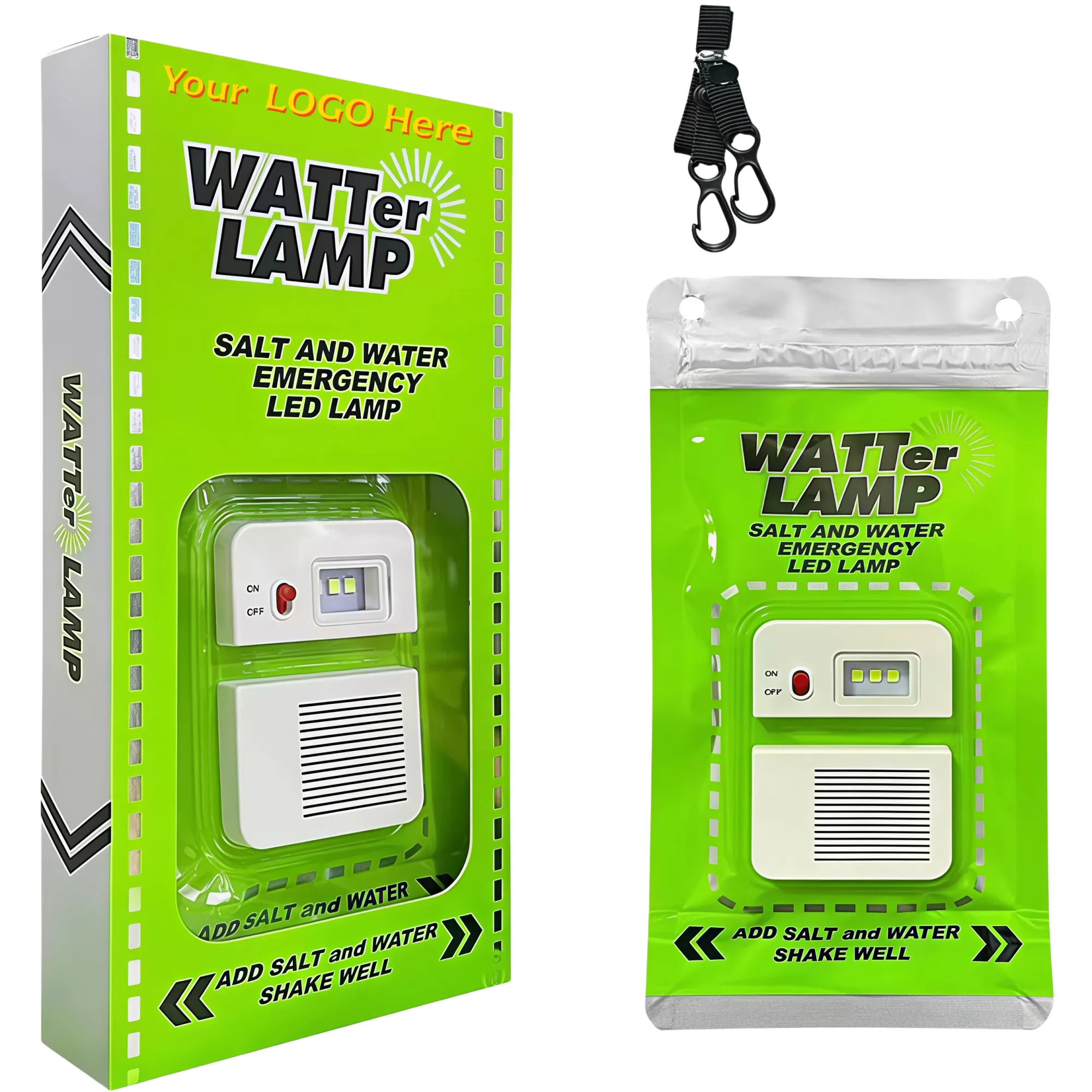 Portable Saltwater Lantern Battery-Free LED Emergency Light 7