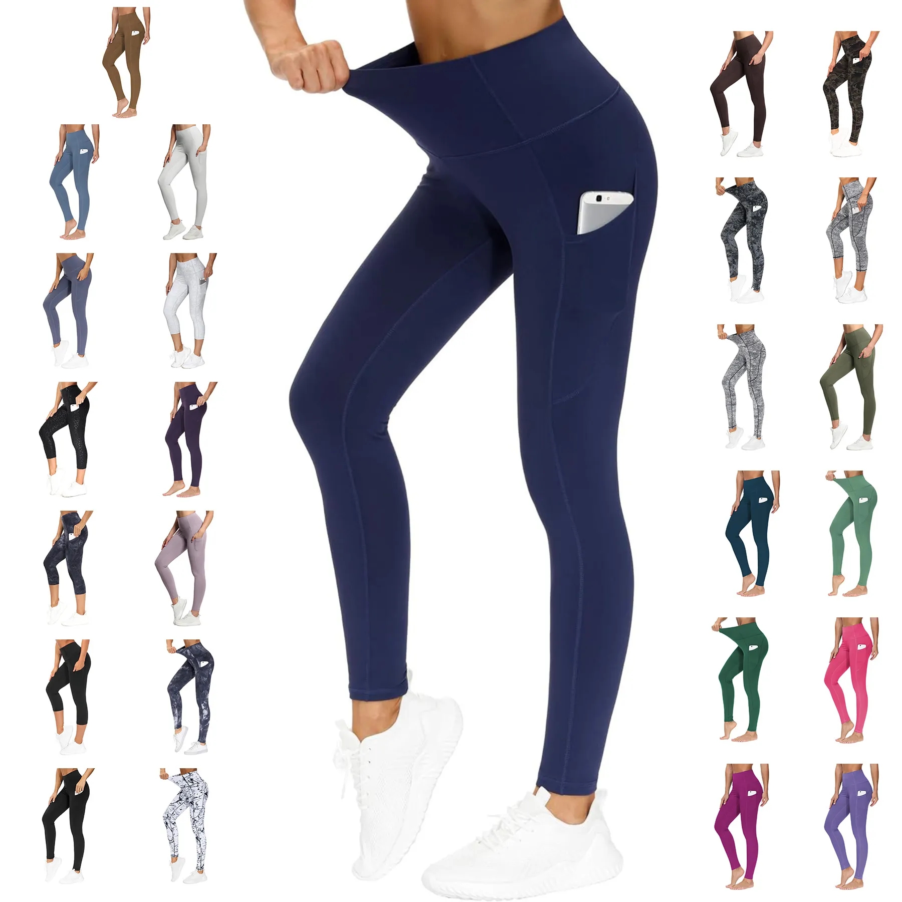 Thick High Waist Yoga Pants 53
