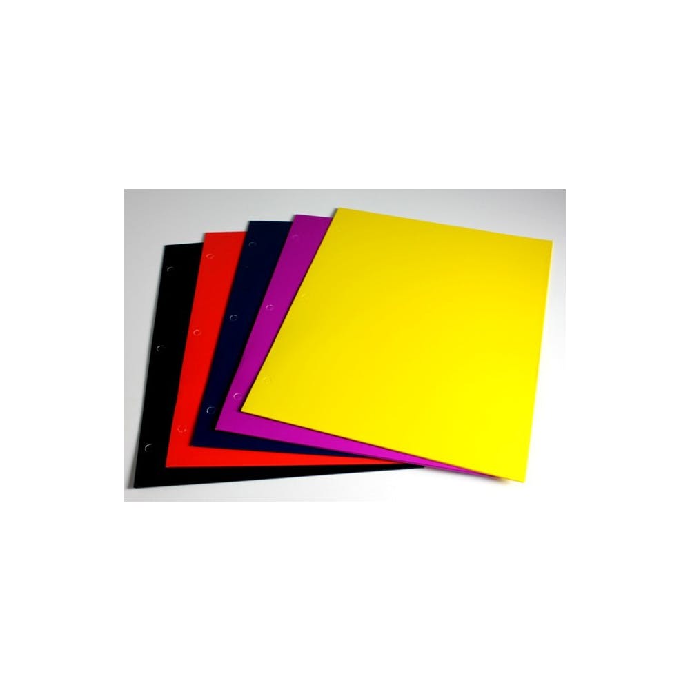 2 Pocket Folders - Assorted Colors Card Holder 2