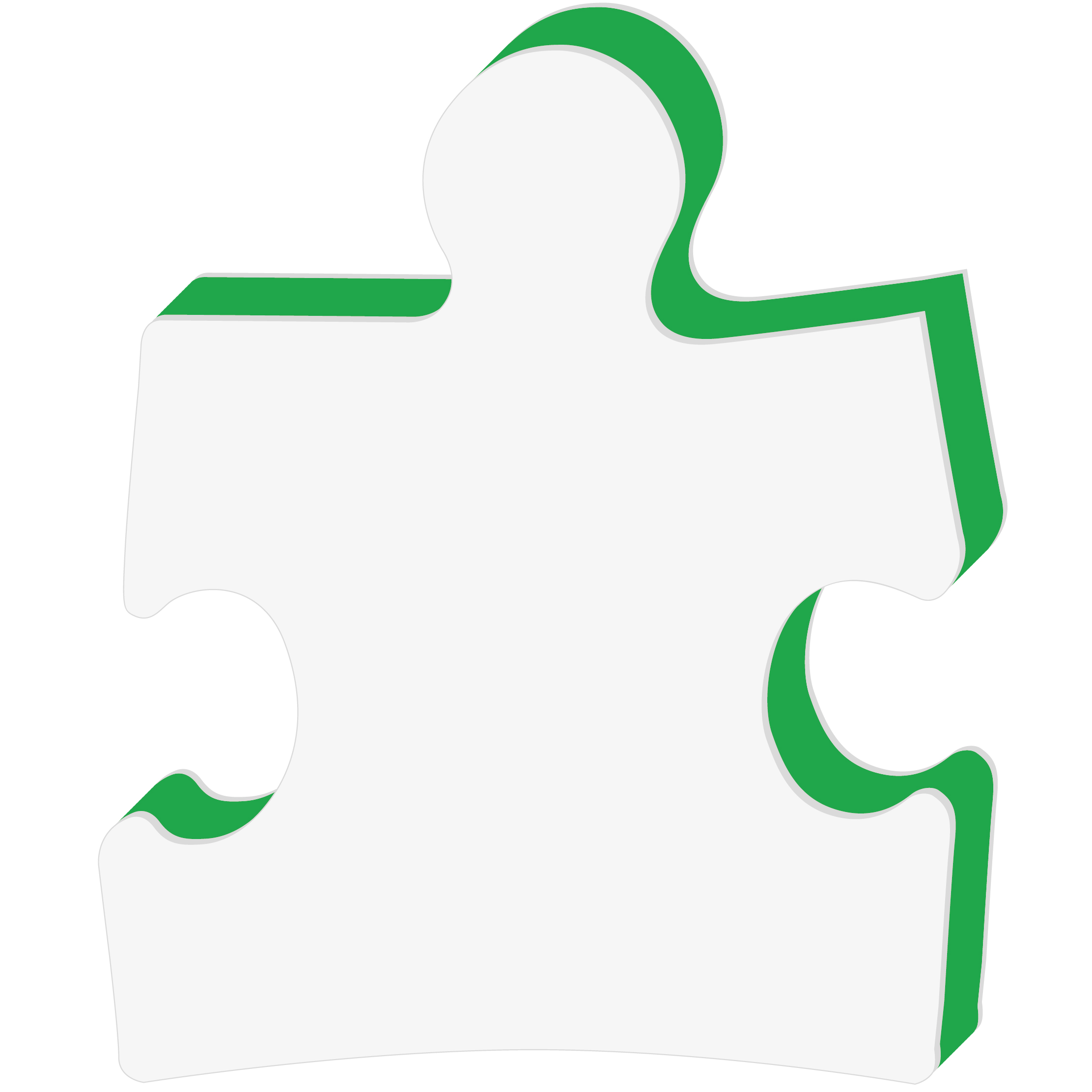 Puzzle Piece Sandwich Cushion 86