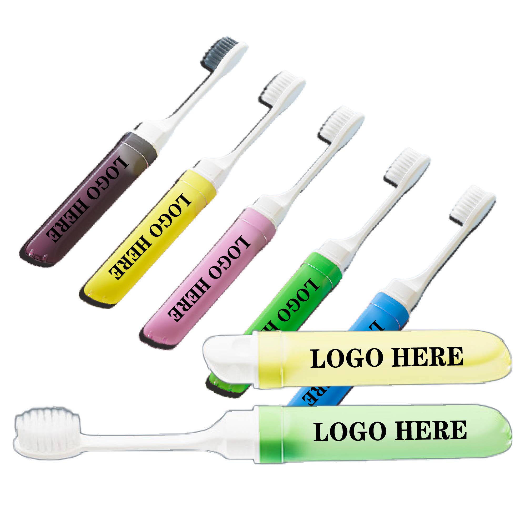 Transparent Travel Toothbrush w/Sleeve 4