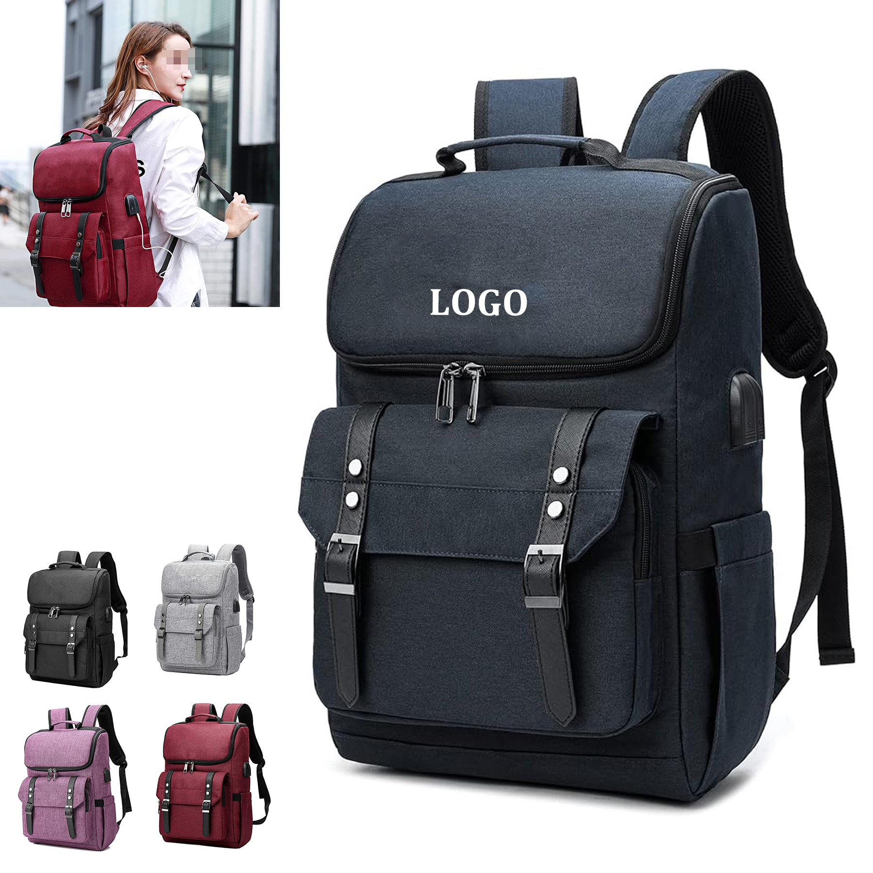 Vintage Backpack 17