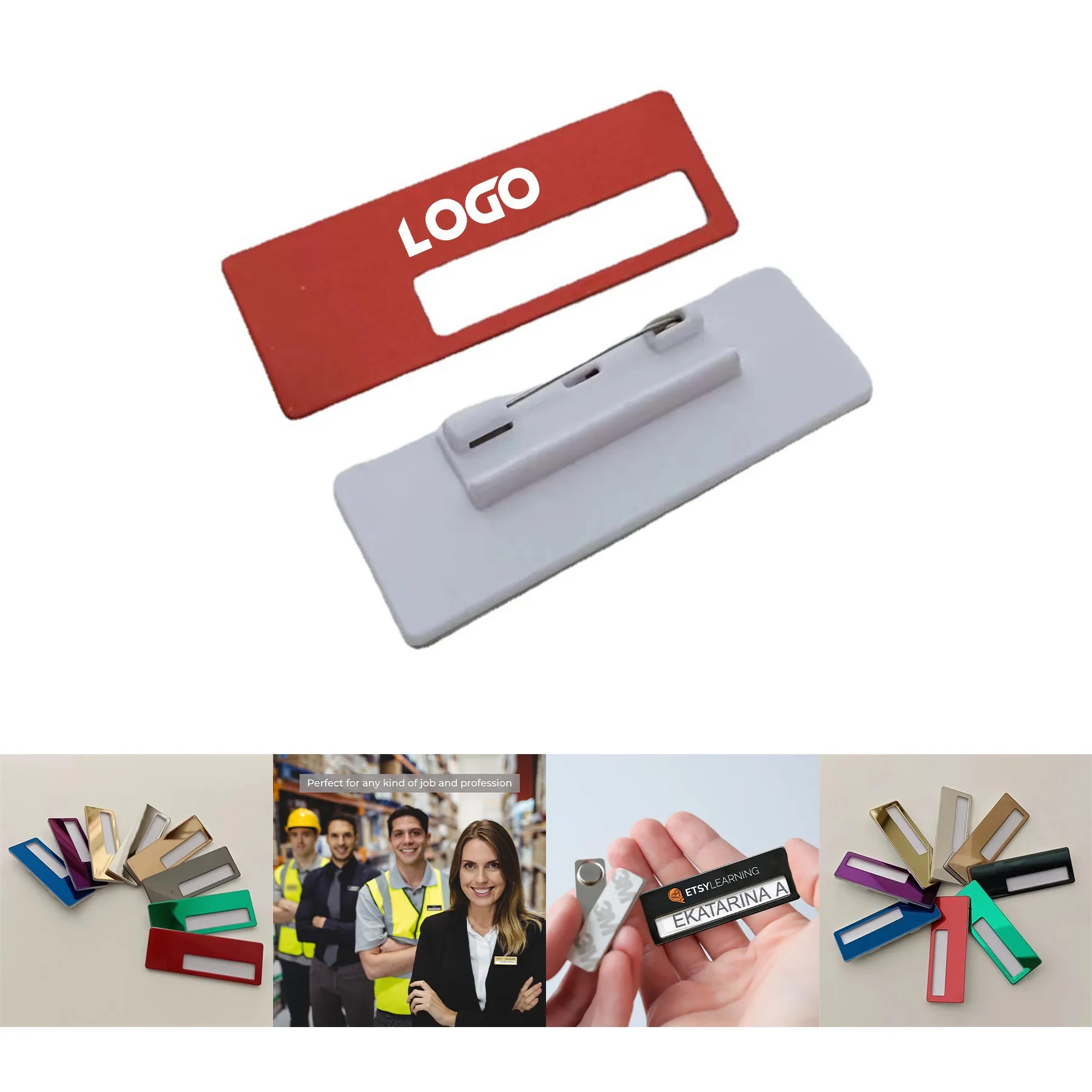 Personalized Name Tag Badges