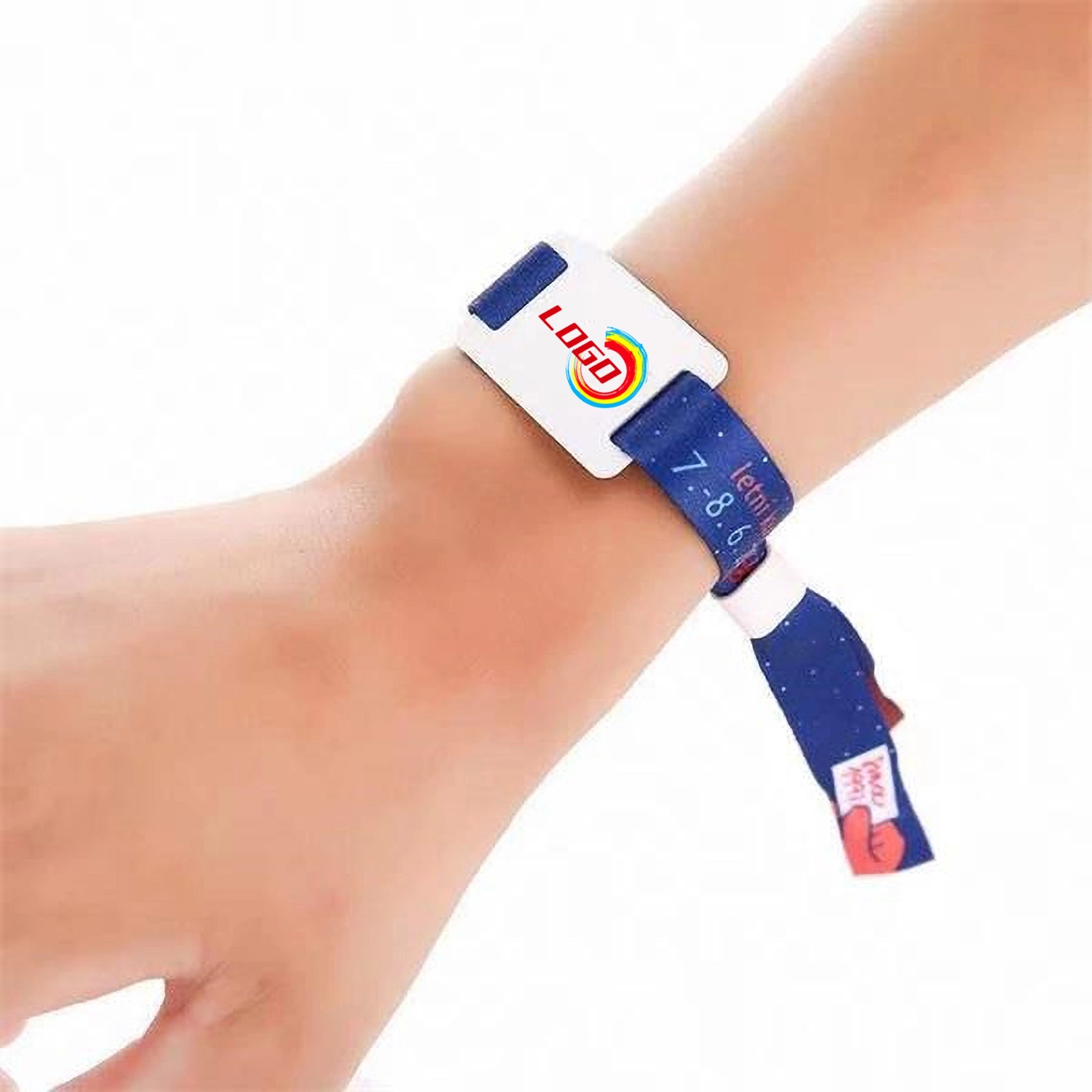 Customized Cloth Event Access Wristbands 7